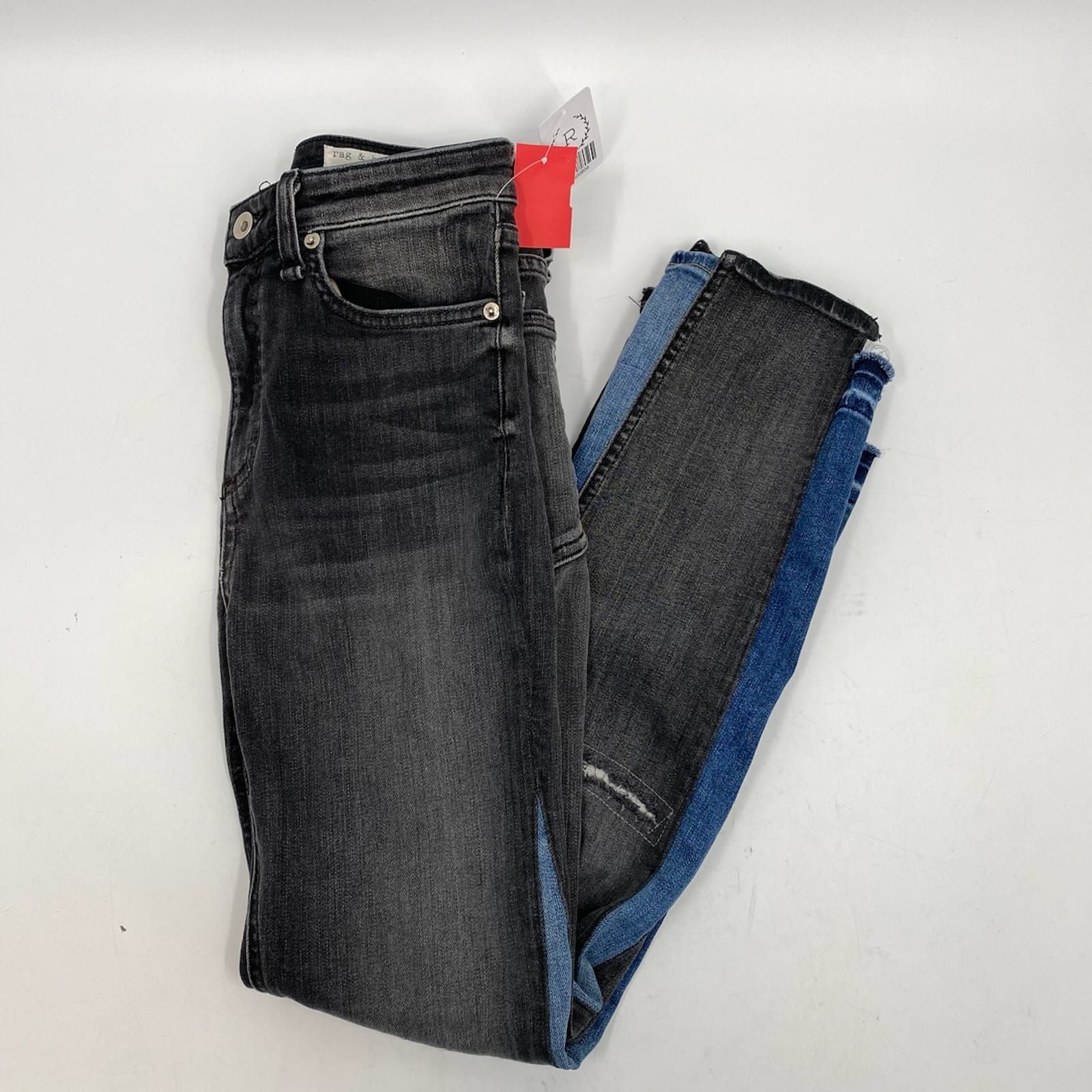 rag & bone Black High Rise Jeans