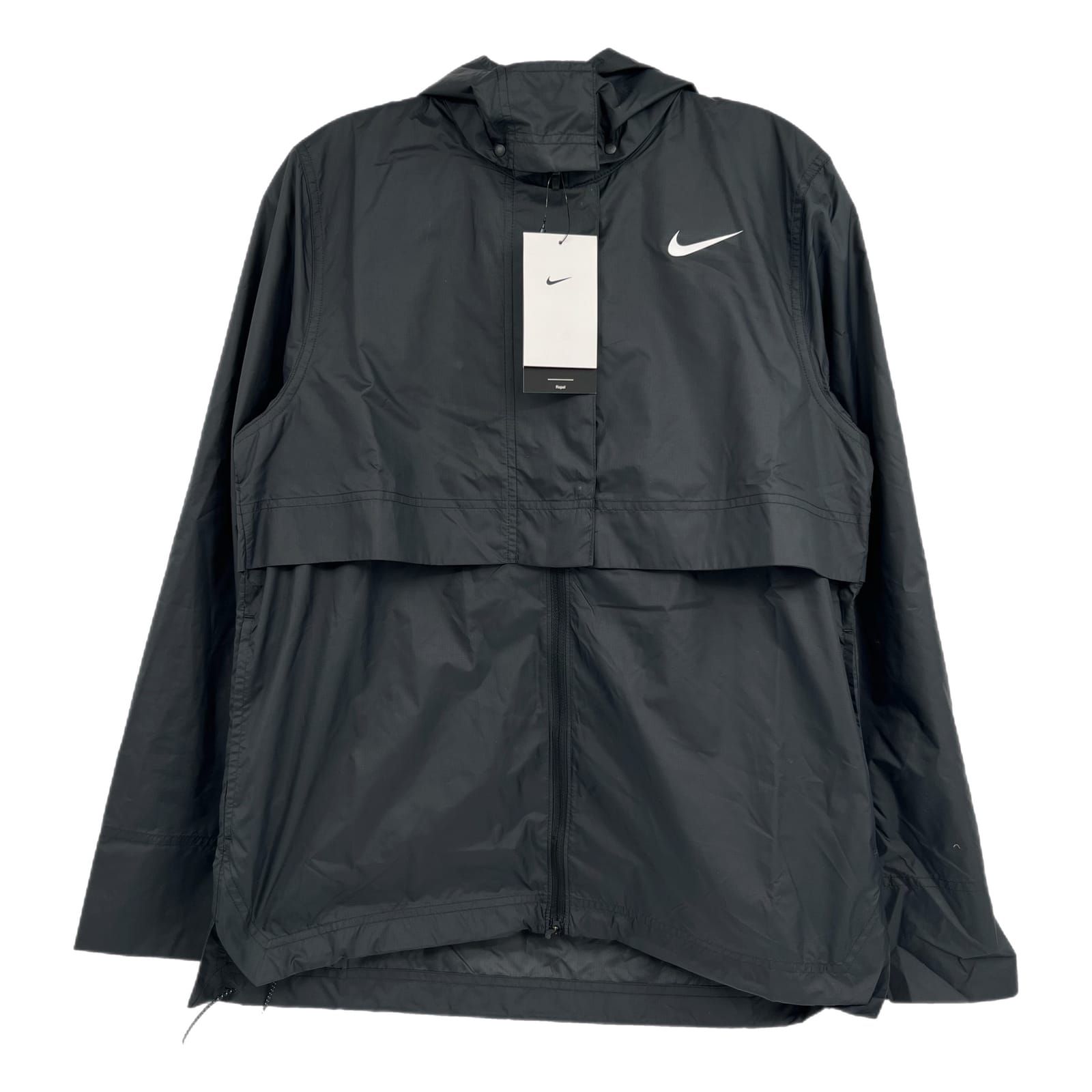Nike Black Hooded Windbreaker Jacket