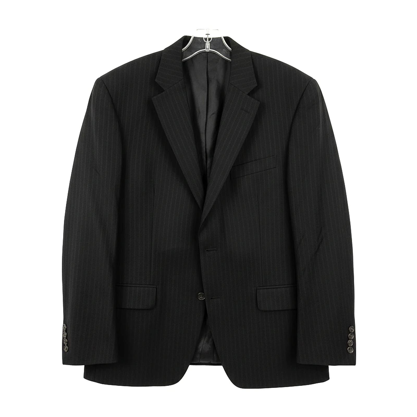 Chaps Black Wool Blazer