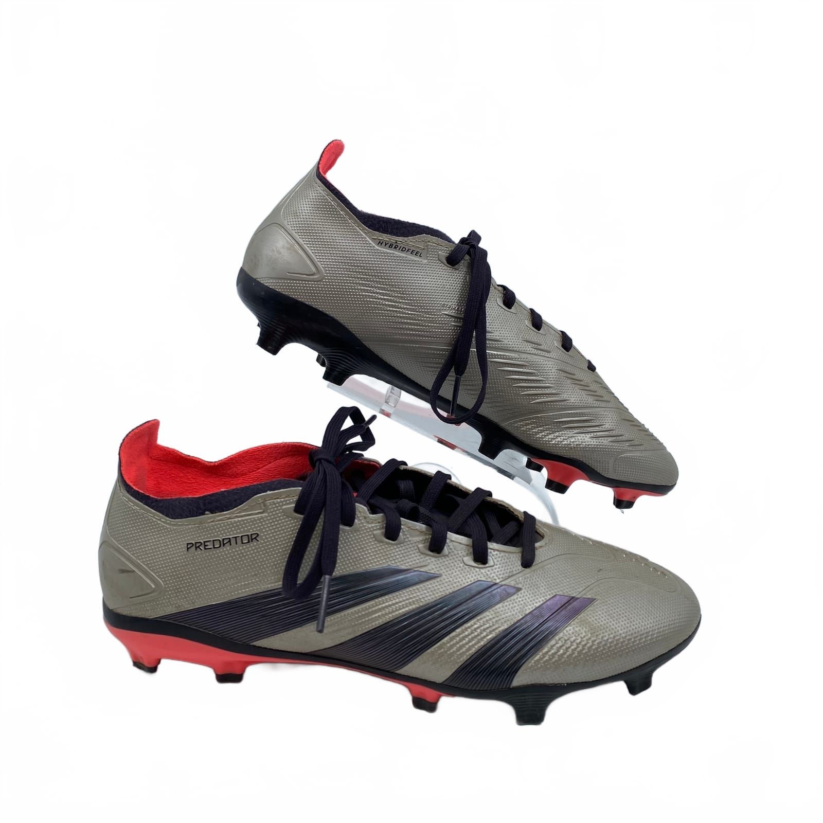 Adidas Gold/Black Predator Elite FG Cleat Sneakers