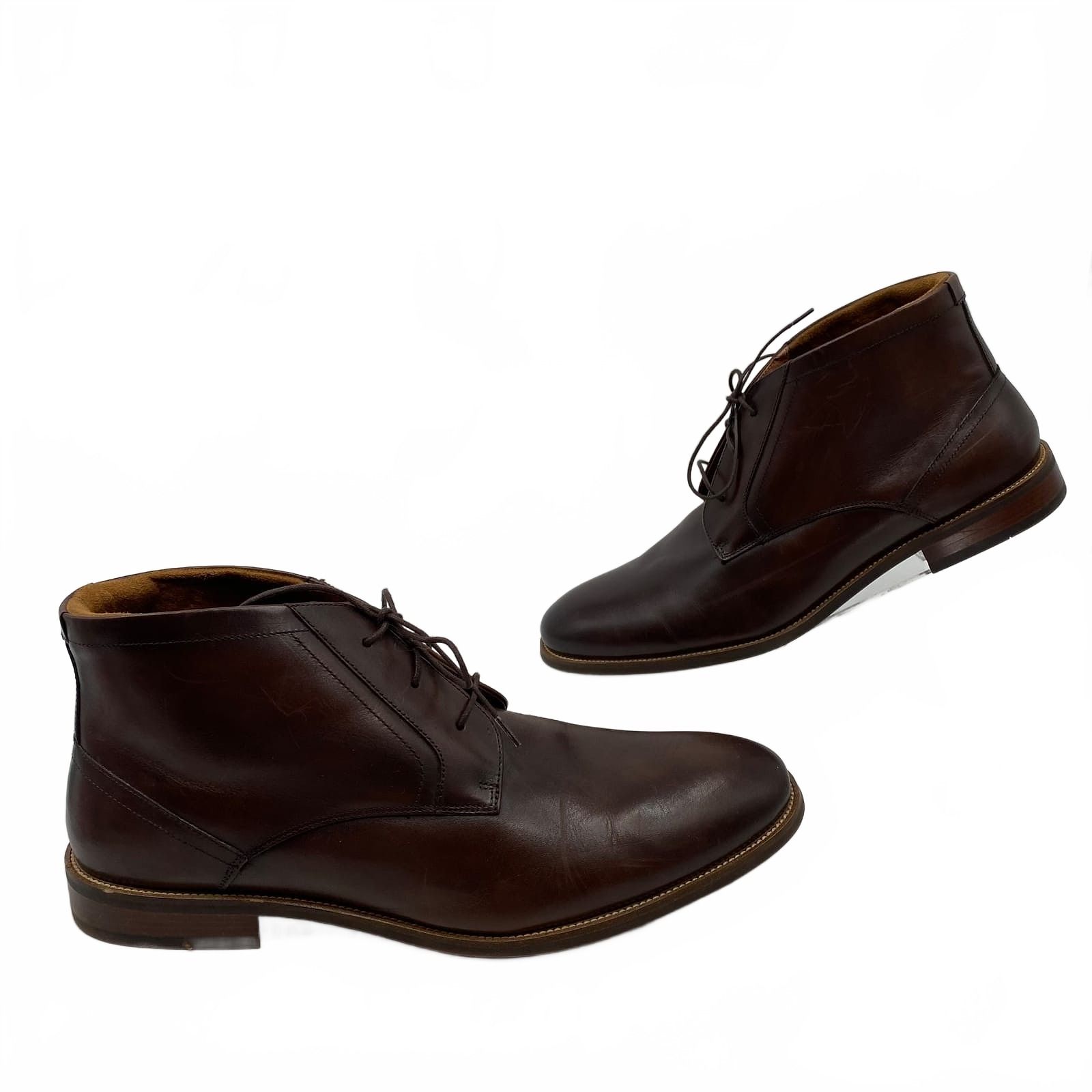 Florsheim Brown Leather Bootie Men’s 13