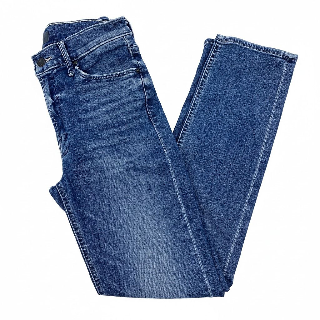 Mother Medium Wash Mid-Rise Dazzler Ankle Jeans