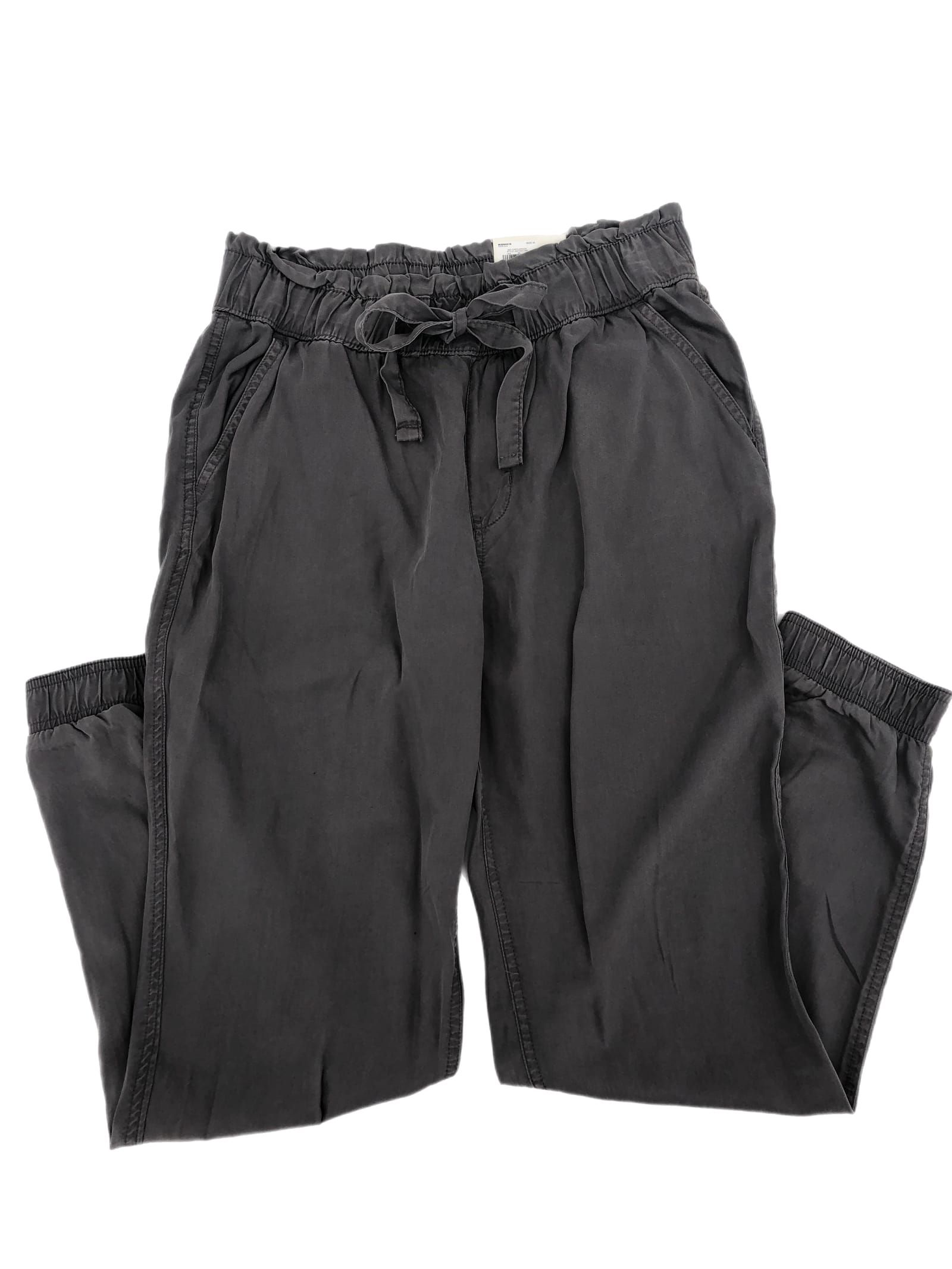 Gray High Rise Jogger Pants