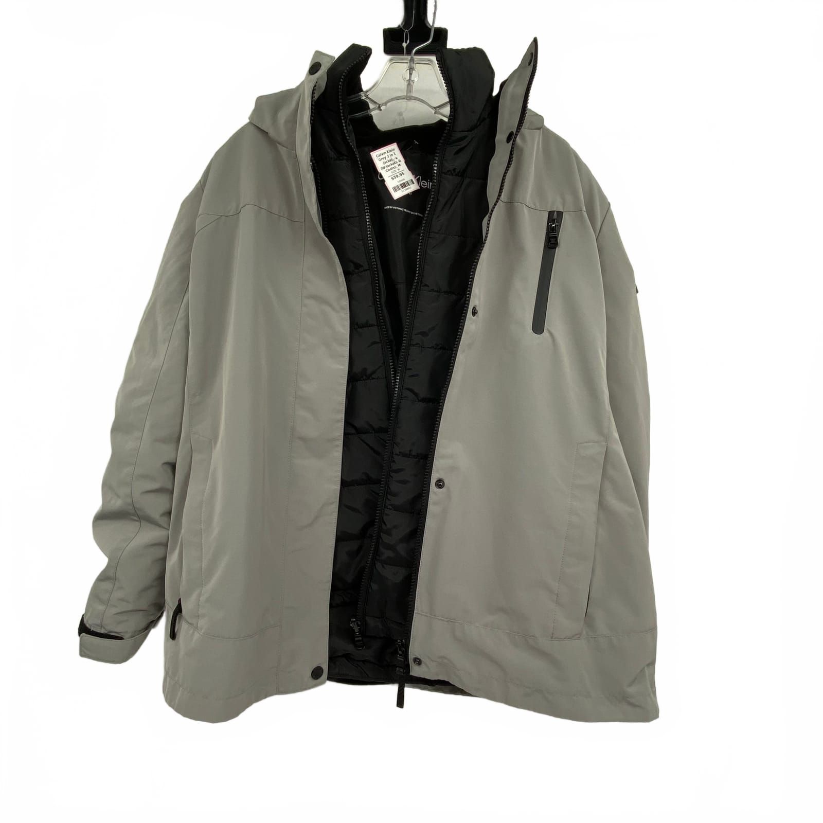 Calvin Klein 3-in-1 Jacket Gray