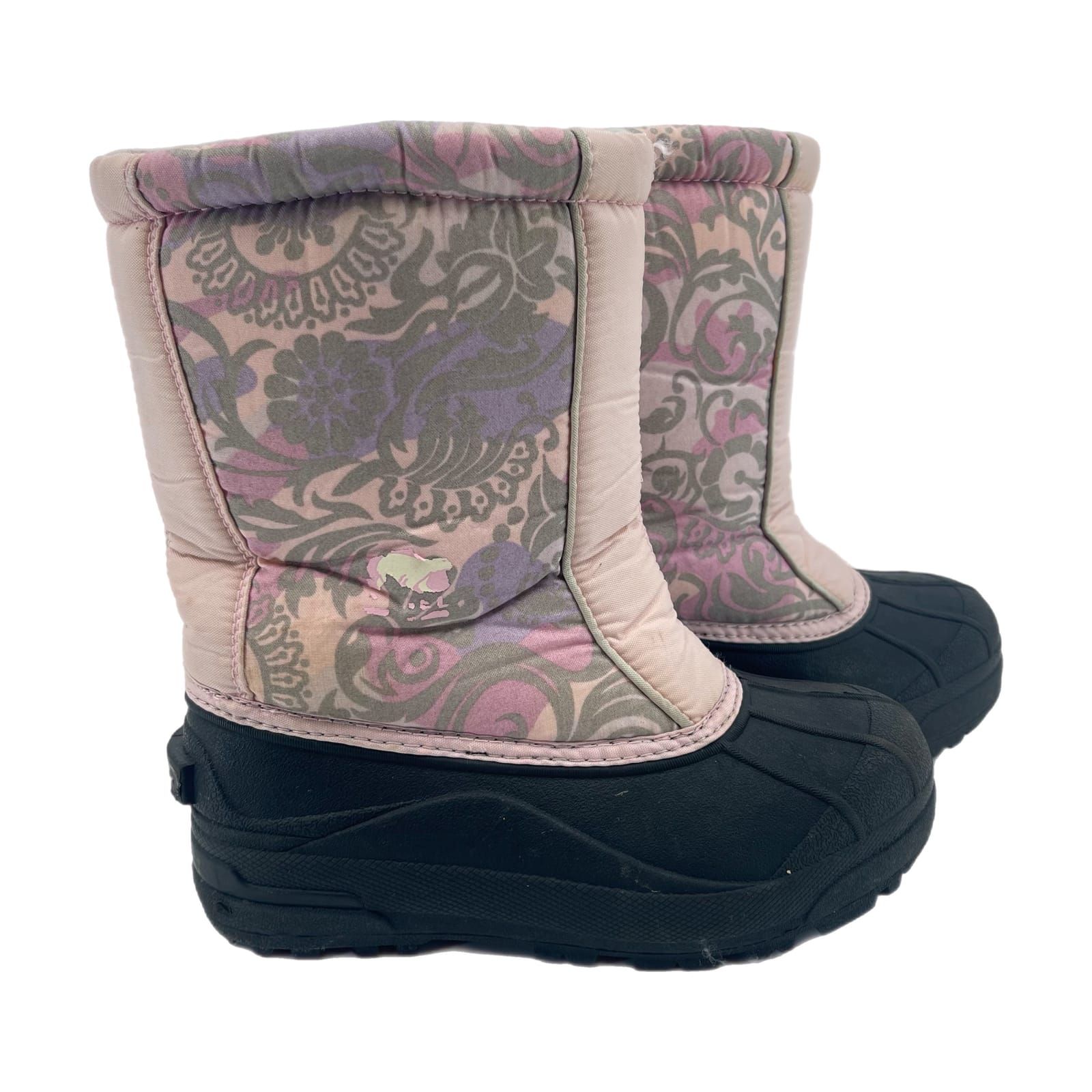 Sorel Pink Waterproof Snow Boots