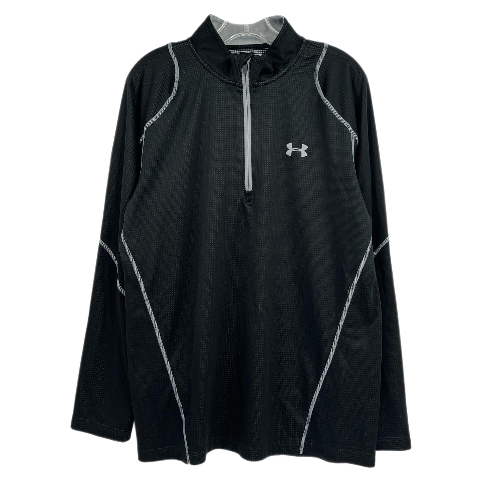 Under Armour Black Long Sleeve Athletic Quarter Zip