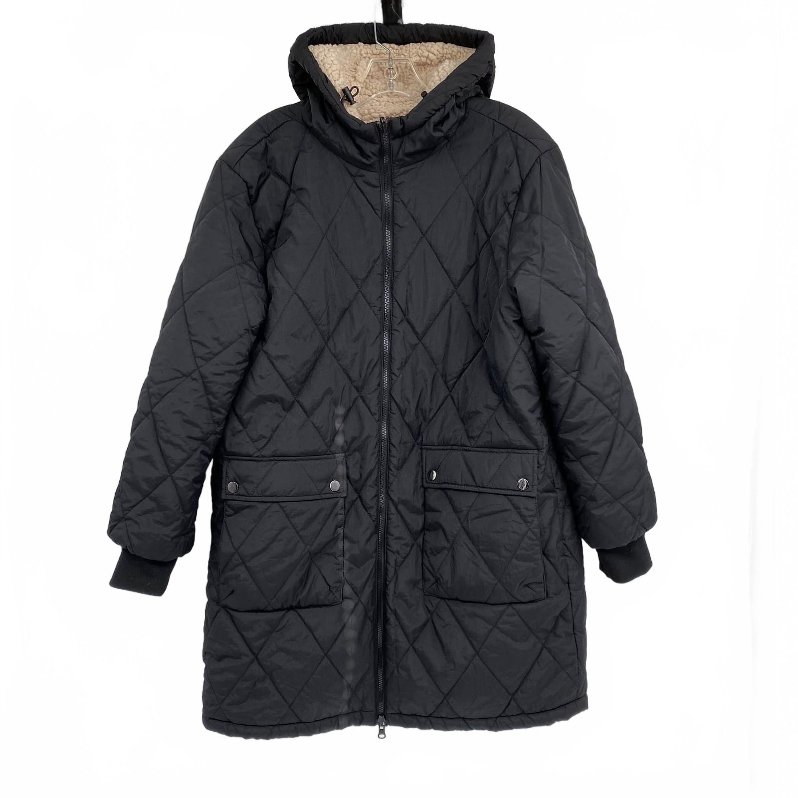 Tribal Black Beige Teddy Jacket
