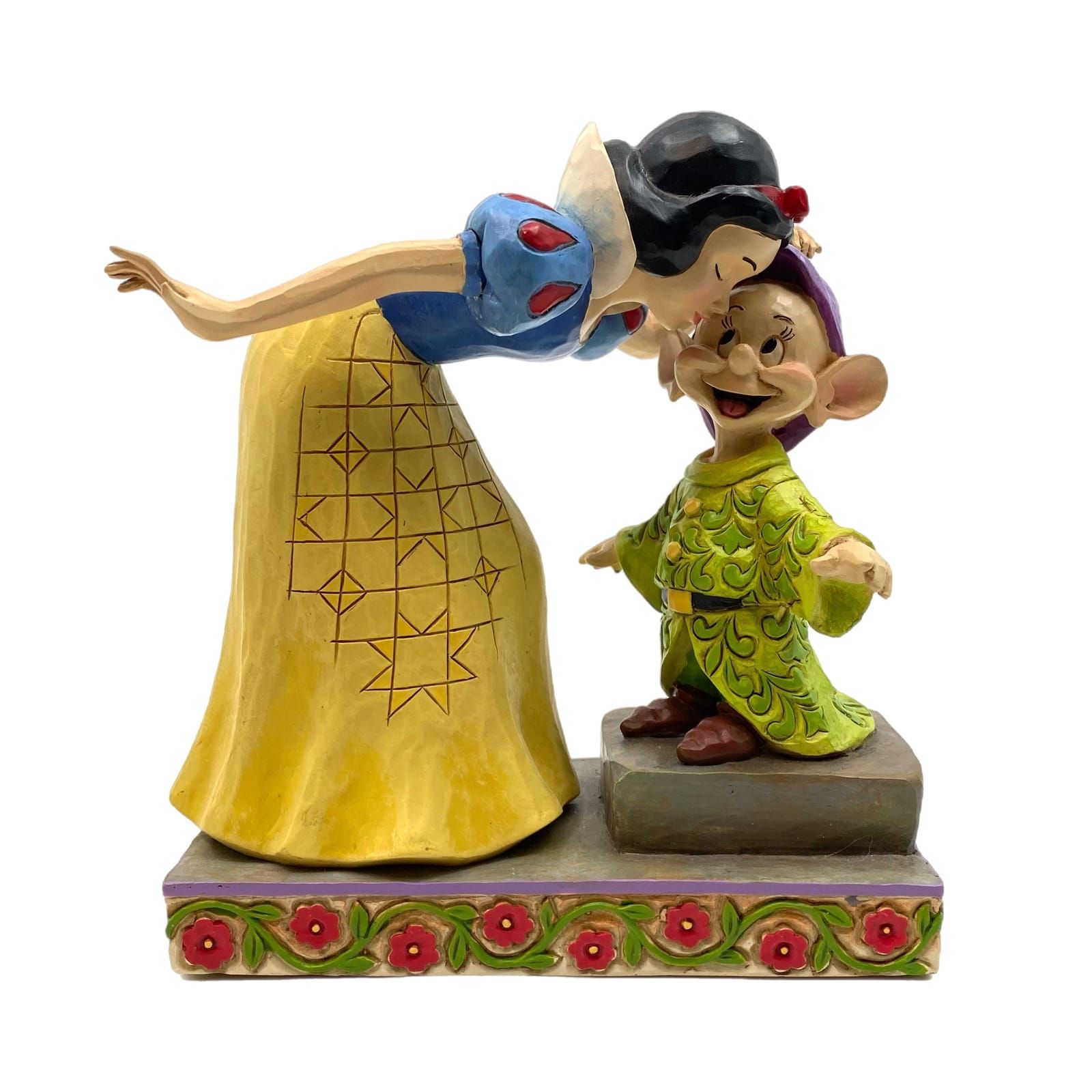 Enesco Sweetest Farewell Snow White & Dopey Statue
