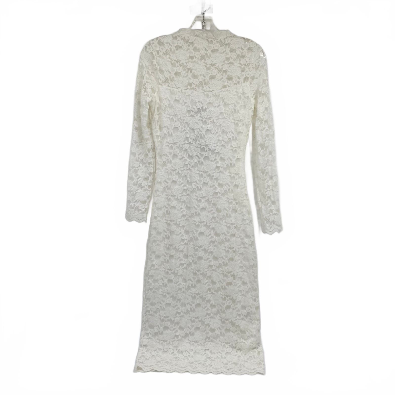 Steve Madden Vivienne White Maxi Dress