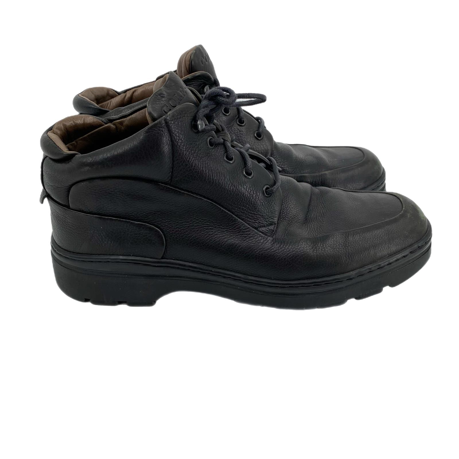 Cole Haan Black Canvas Lace Up Athletic Shoes
