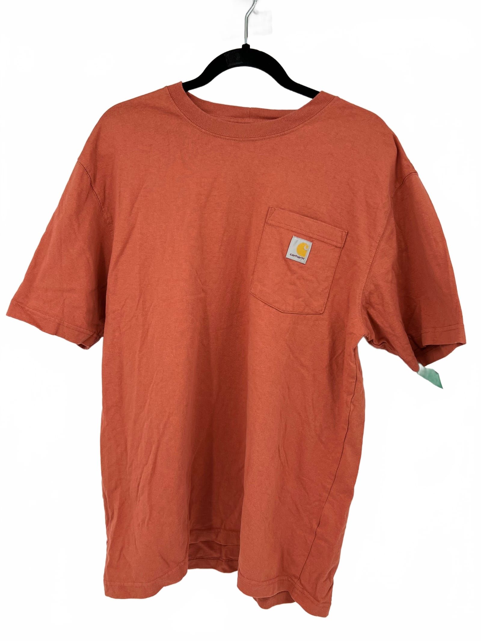 Carhartt Orange Cotton T-Shirt