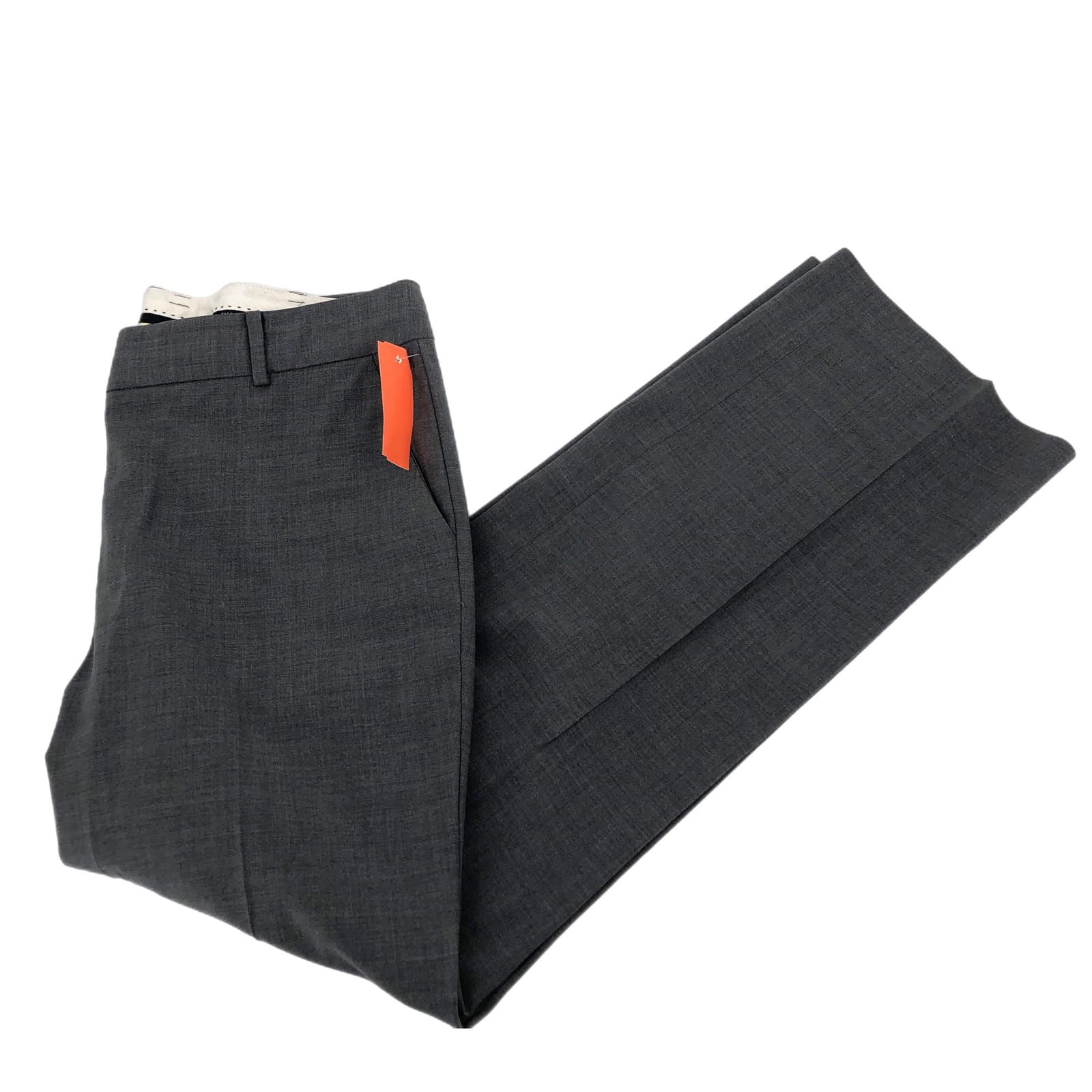 Talbots Gray Wide-Leg Dress Pants