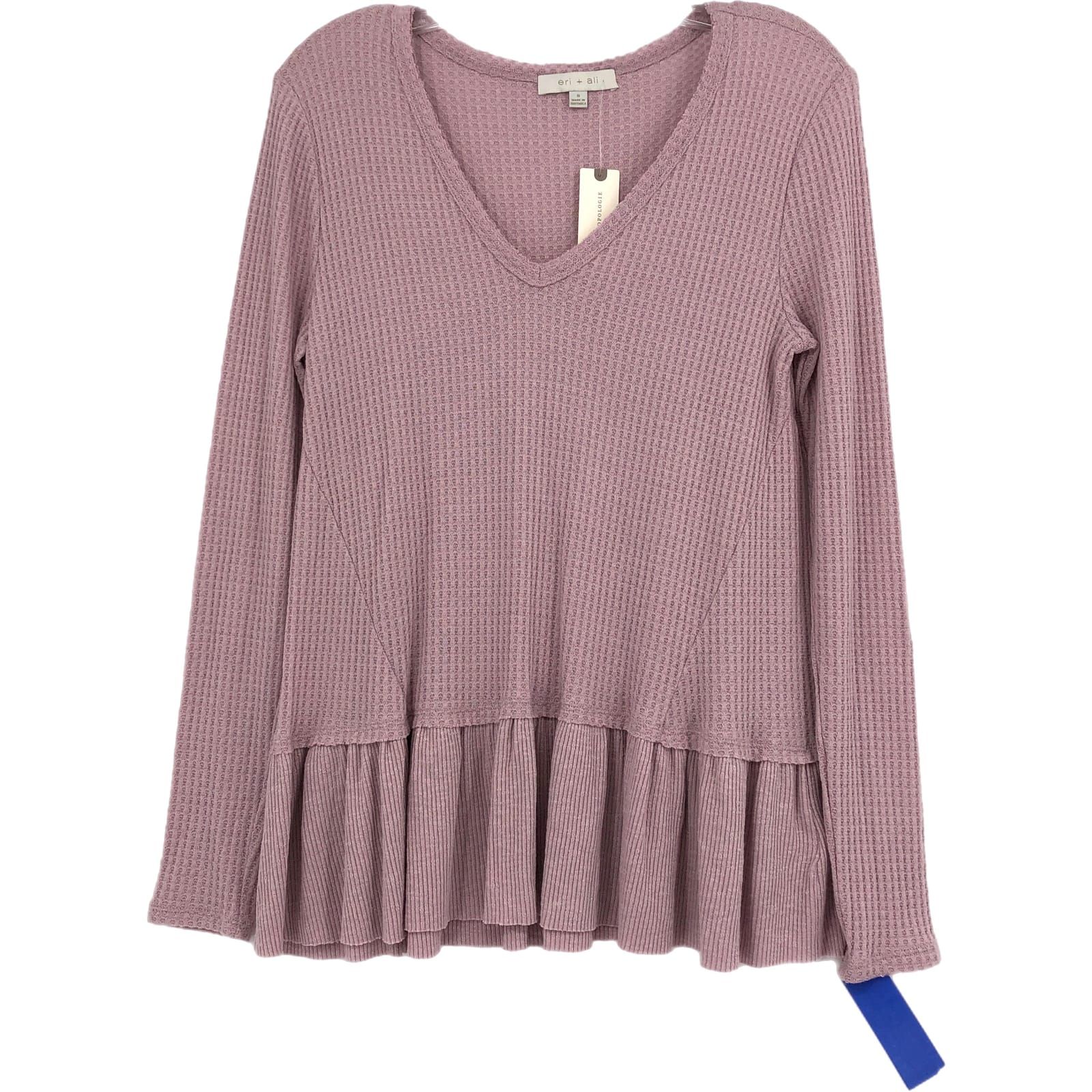 Sri + Ali Pink Waffle Top