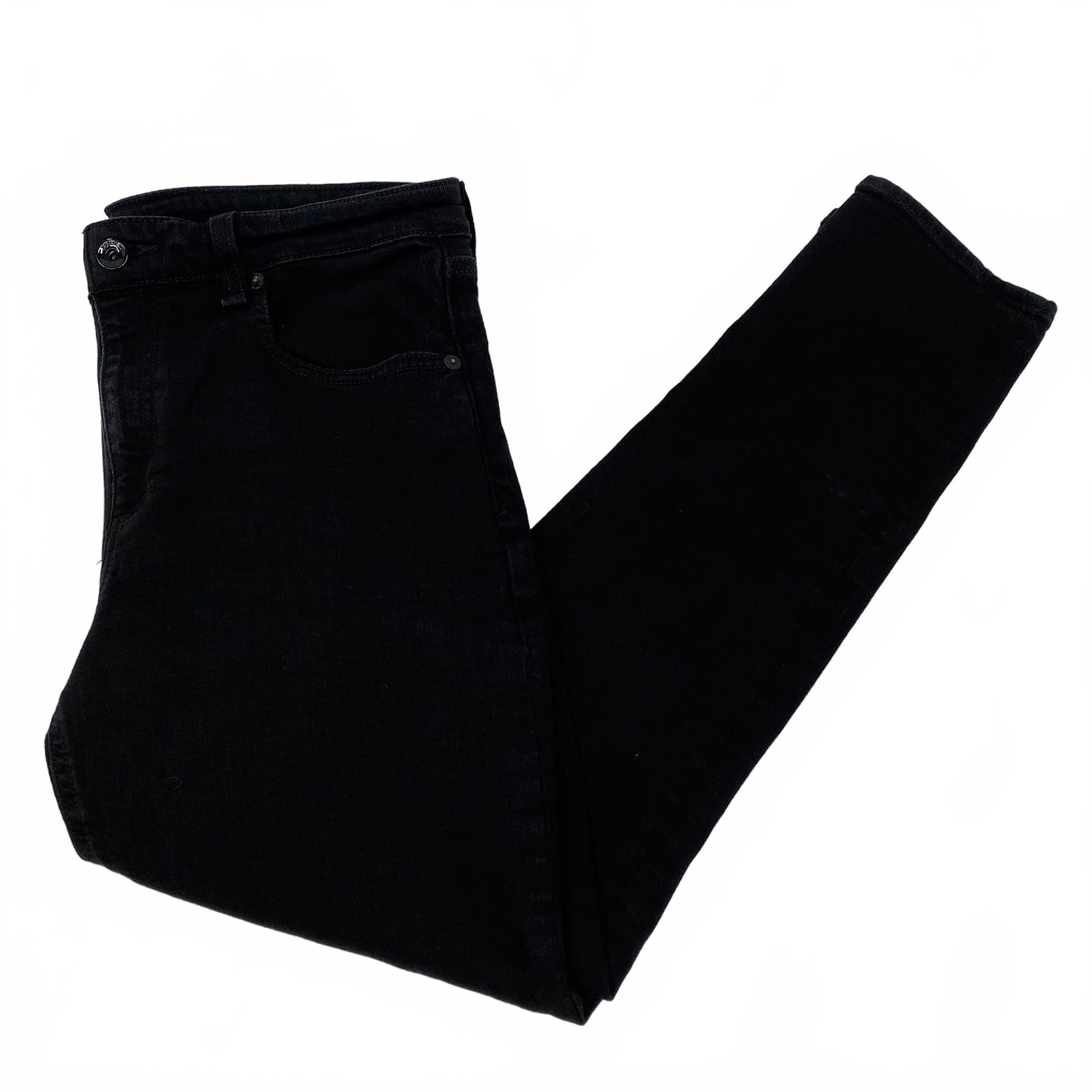 rag & bone Black Mid Rise Ankle Skinny Jeans