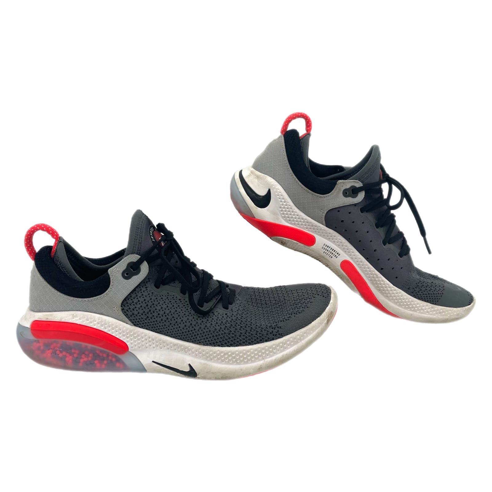 Nike Gray Breathable Joyride Flyknit Running Shoes