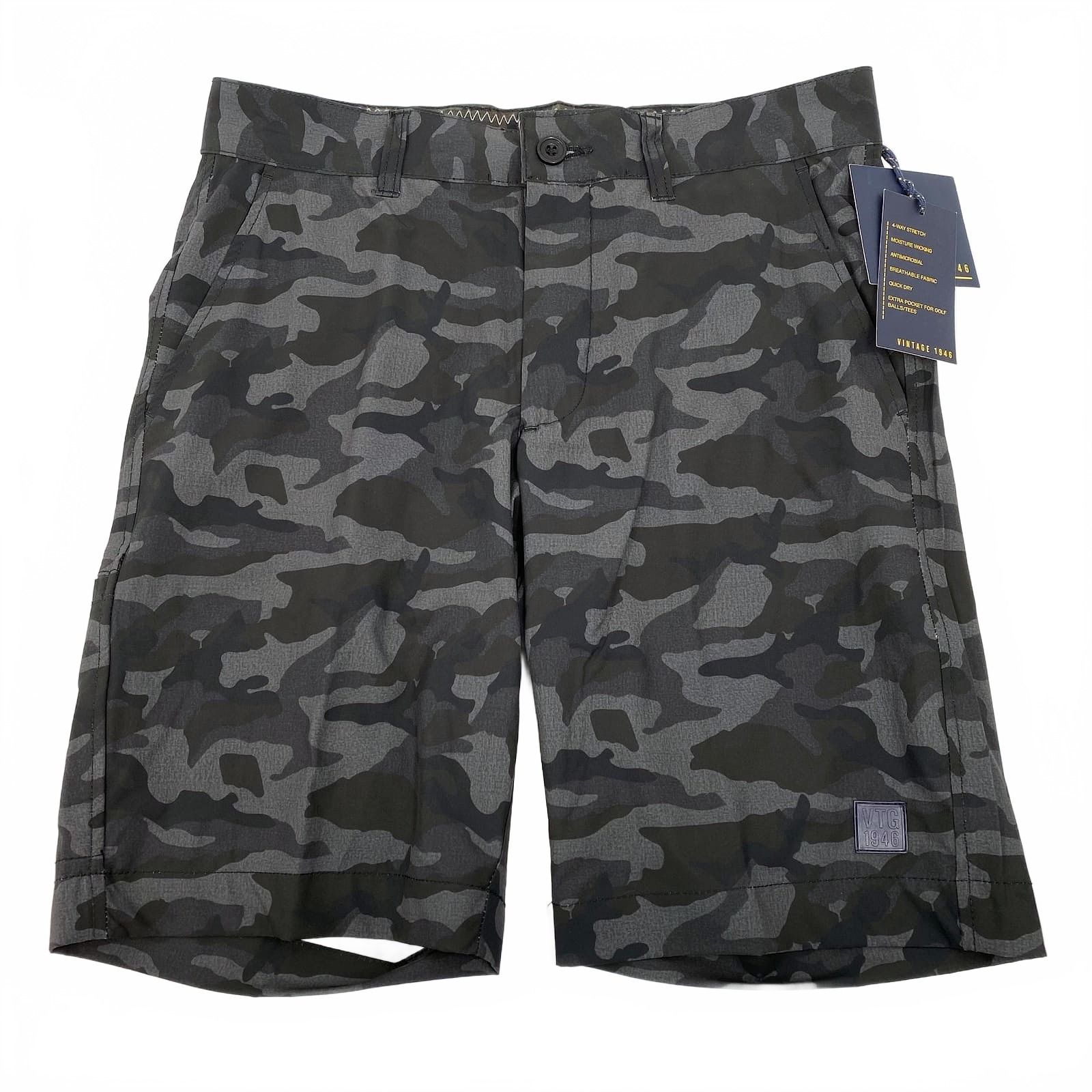 VTG 1946 Gray Green Camouflage Golf Shorts