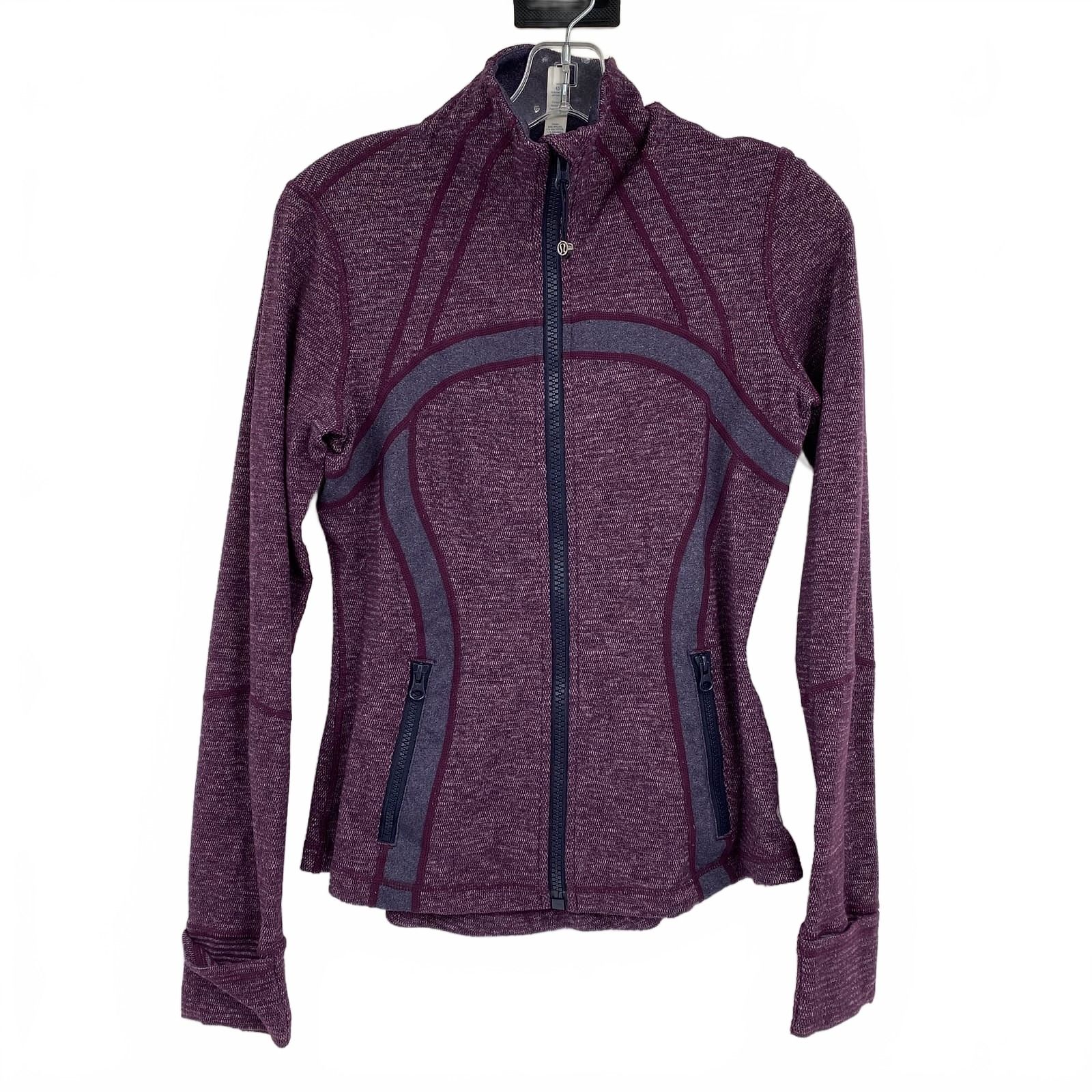 Lululemon Purple Zip Up Jacket
