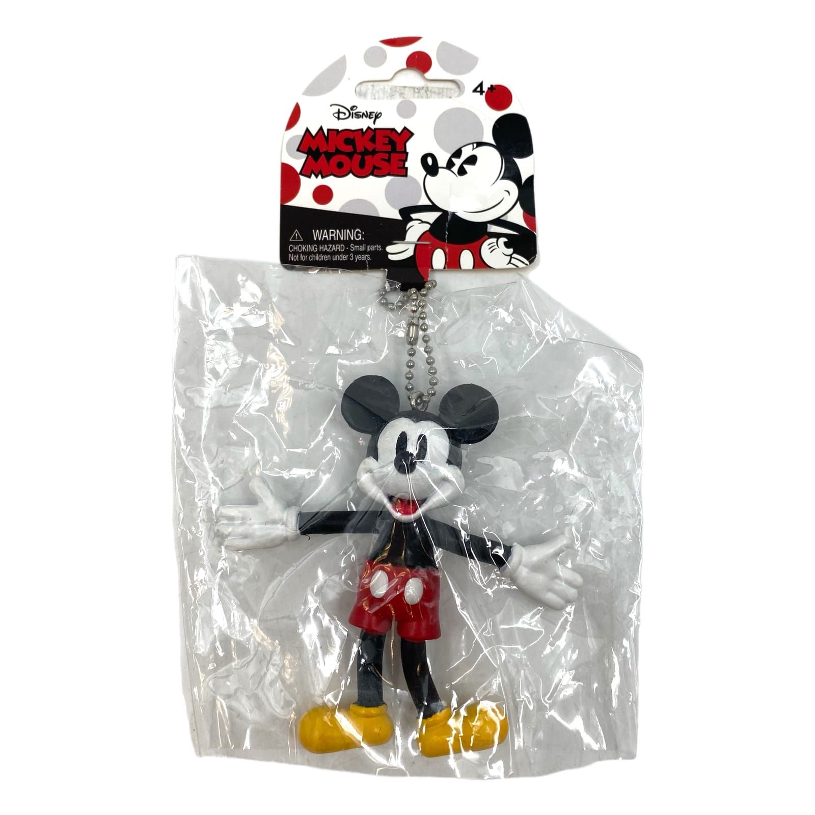 Disney Mickey Mouse Bendable Keychain