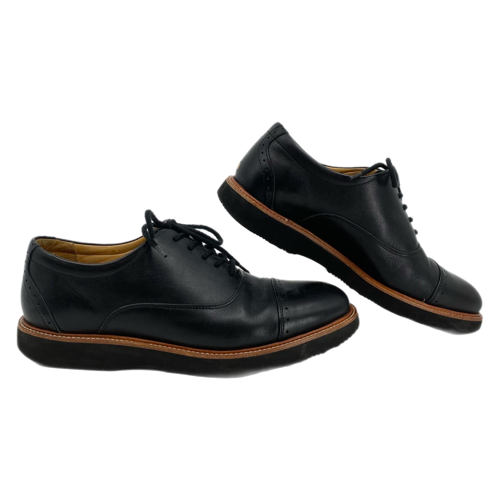 Samuel Hubbard Black Cap Toe Oxfords