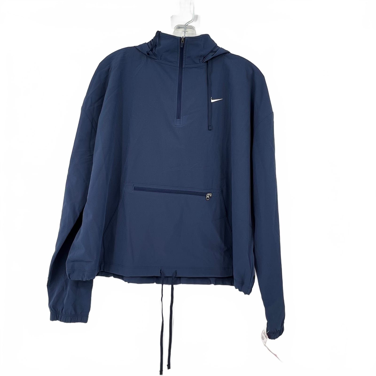 Nike Navy 3/4 Zip Anorak Jacket