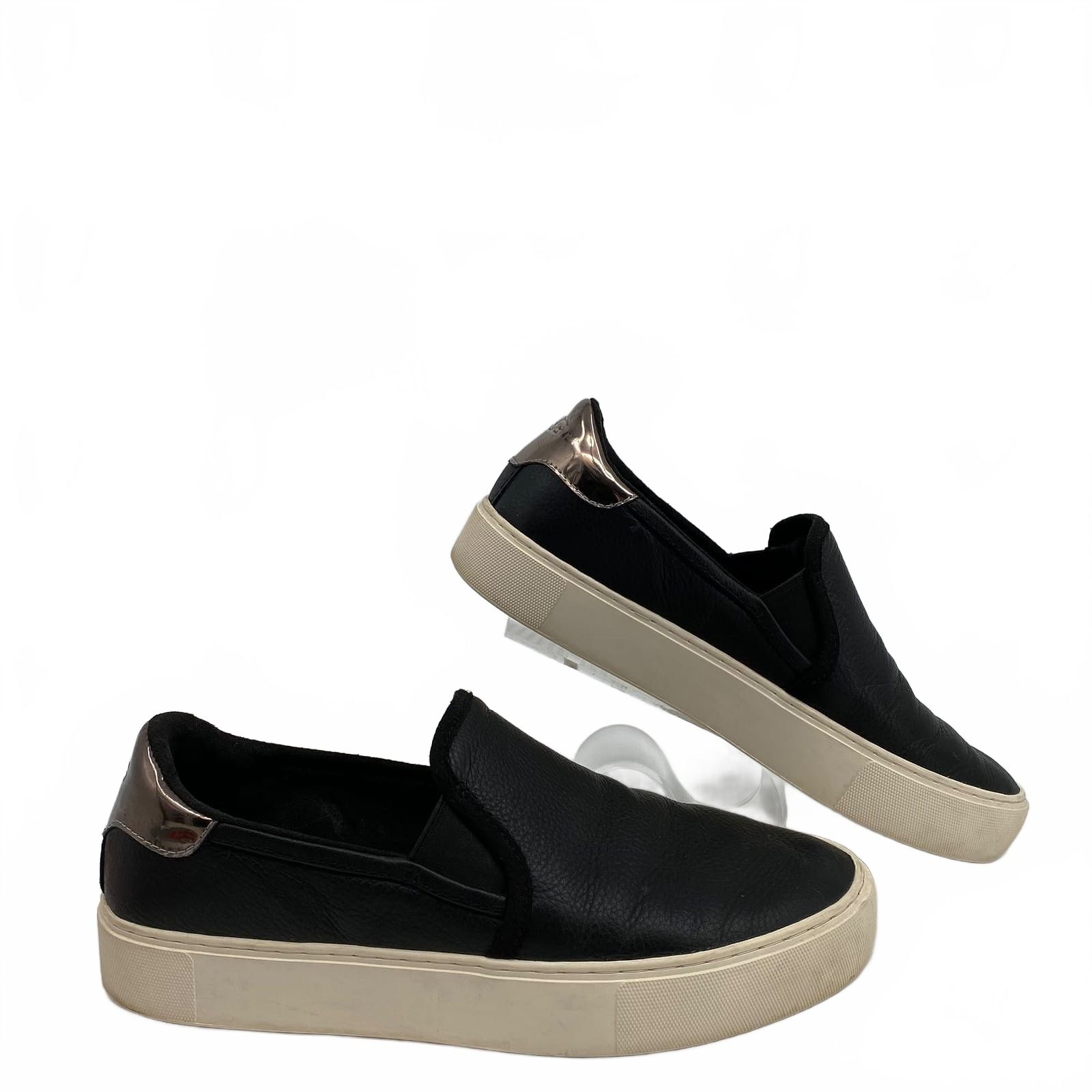 UGG Black Slip-On Sneakers