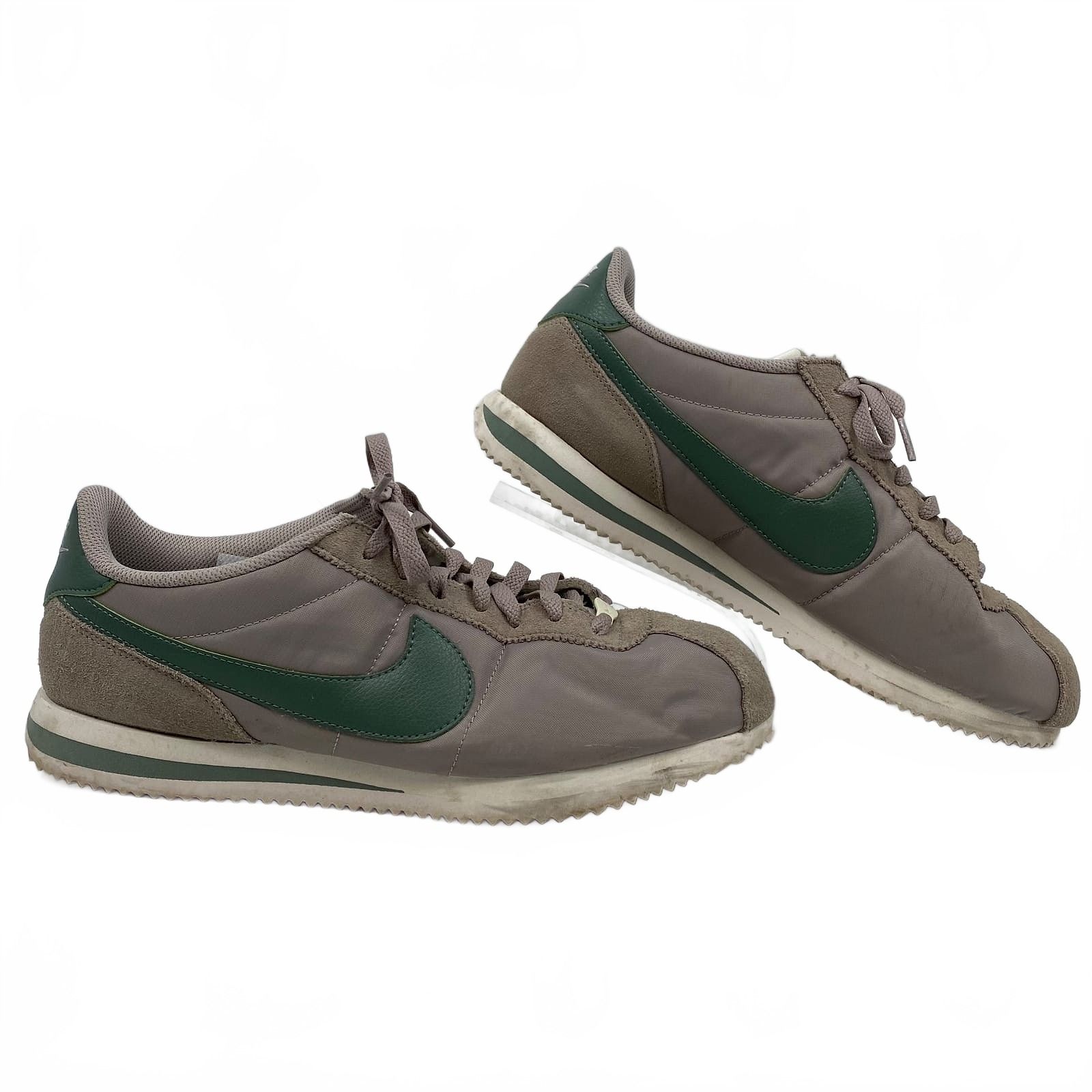 Nike Gray Green Cortez Sneakers