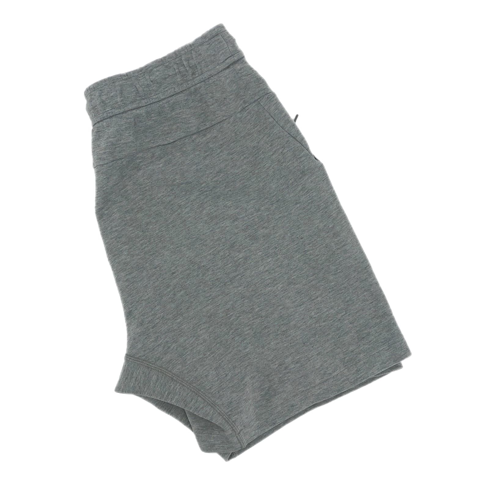 Nike Gray & Black High-Rise Athletic Shorts