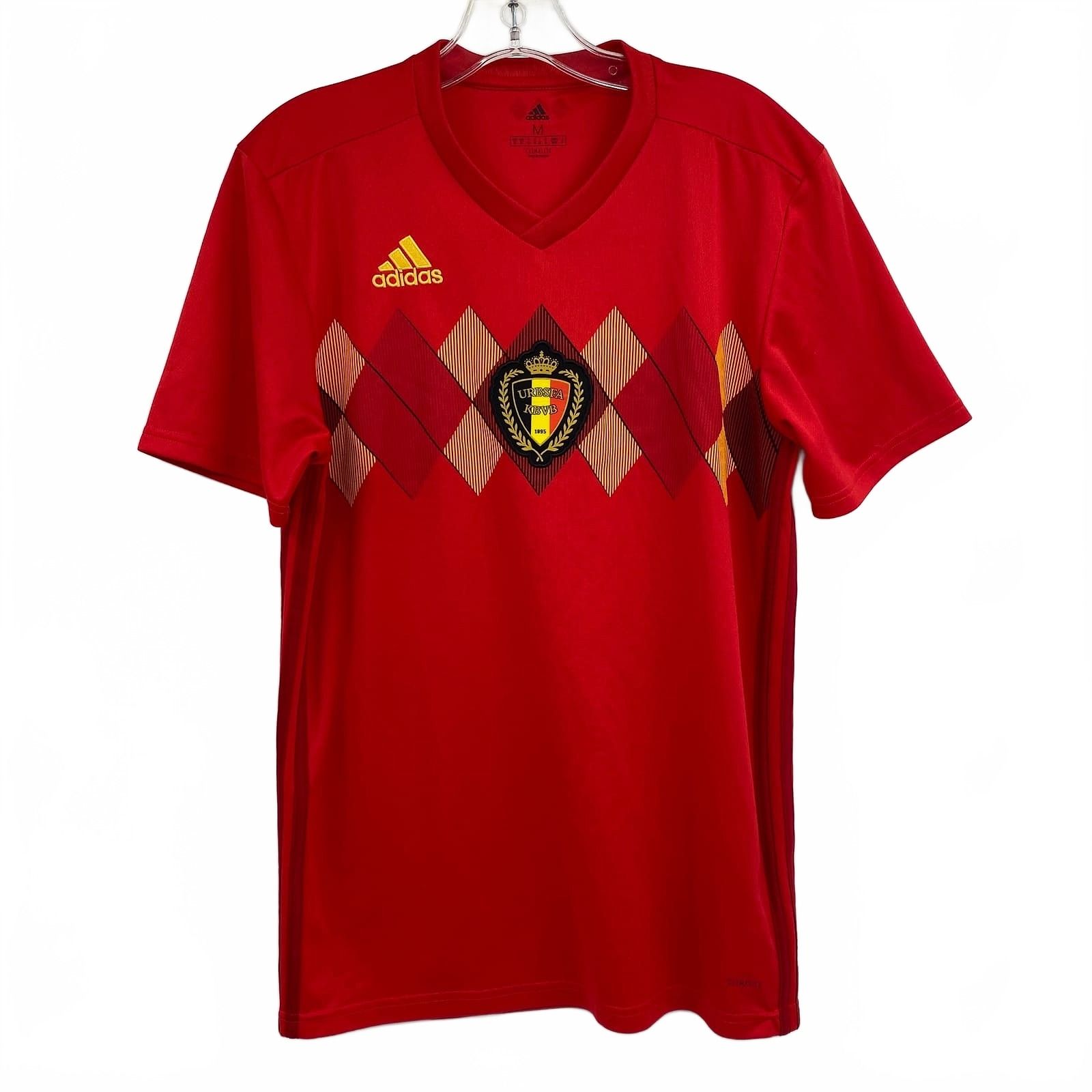 adidas Red Yellow URBSFA Soccer Jersey