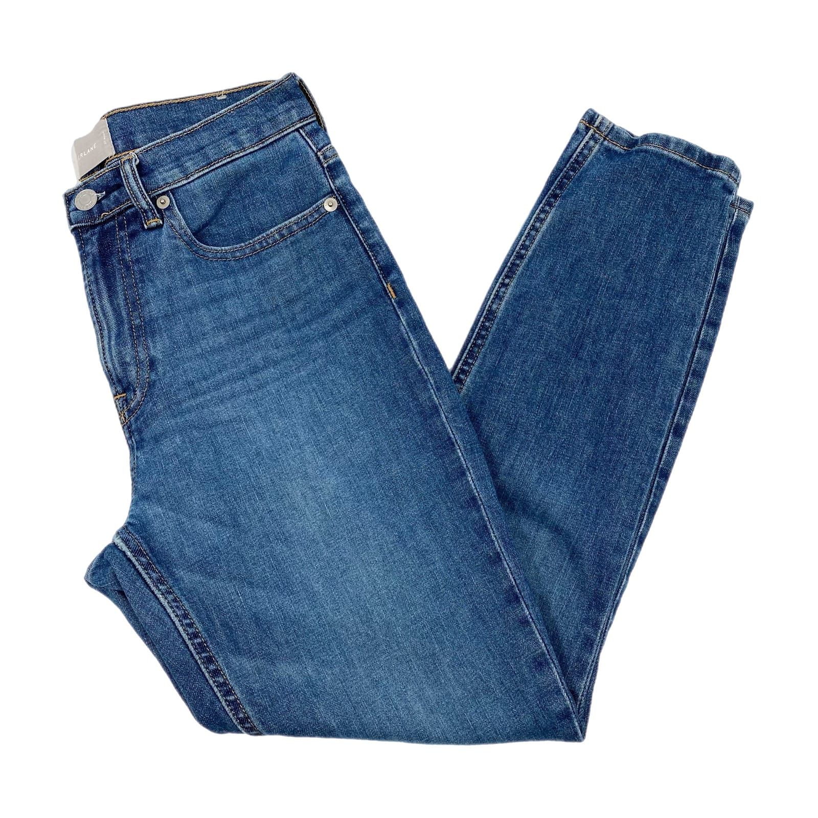 Everlane Blue Medium Wash Ankle Jeans