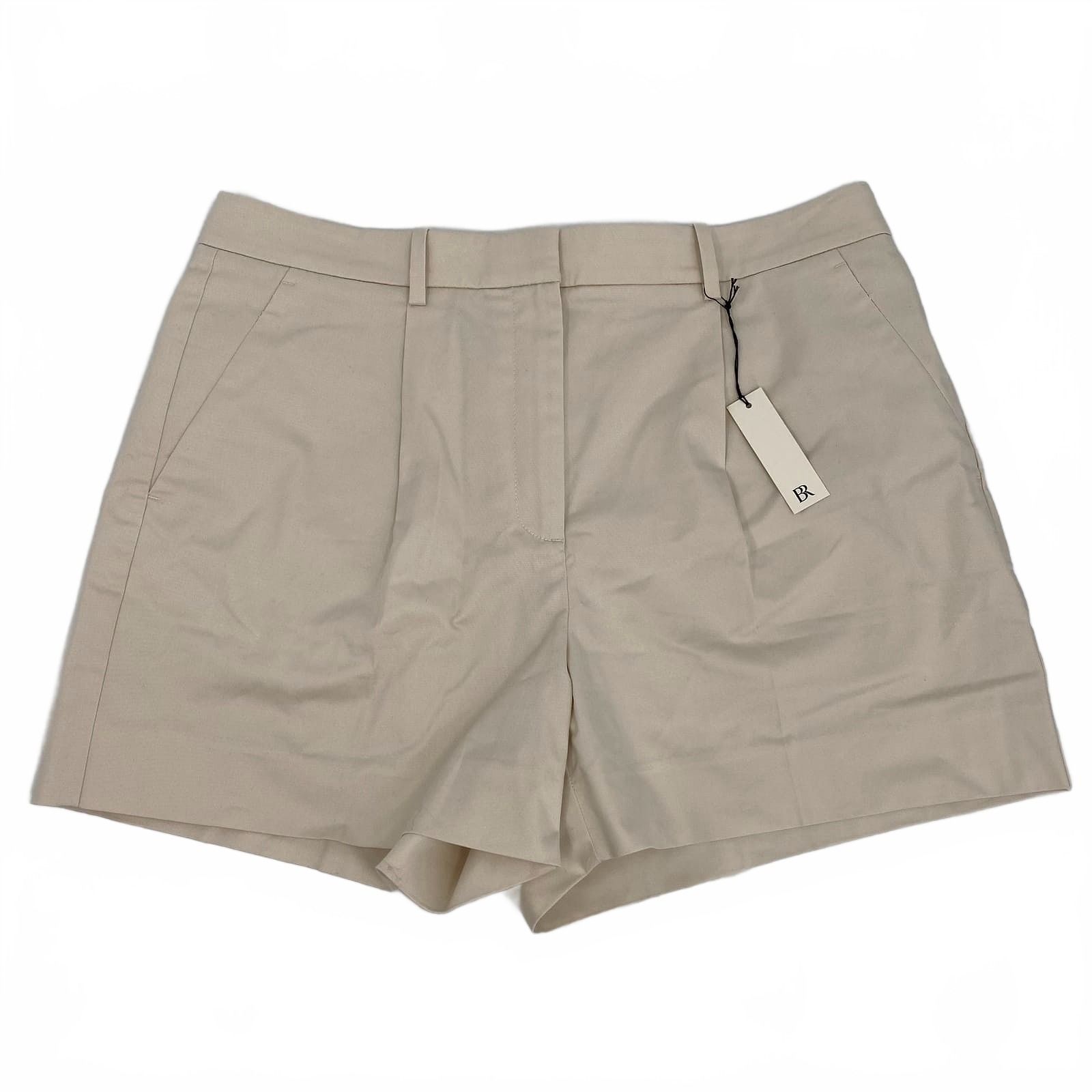 Banana Republic Beige Pleated Shorts