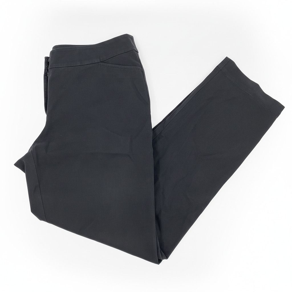 Eileen Fisher Black Straight Leg Pants