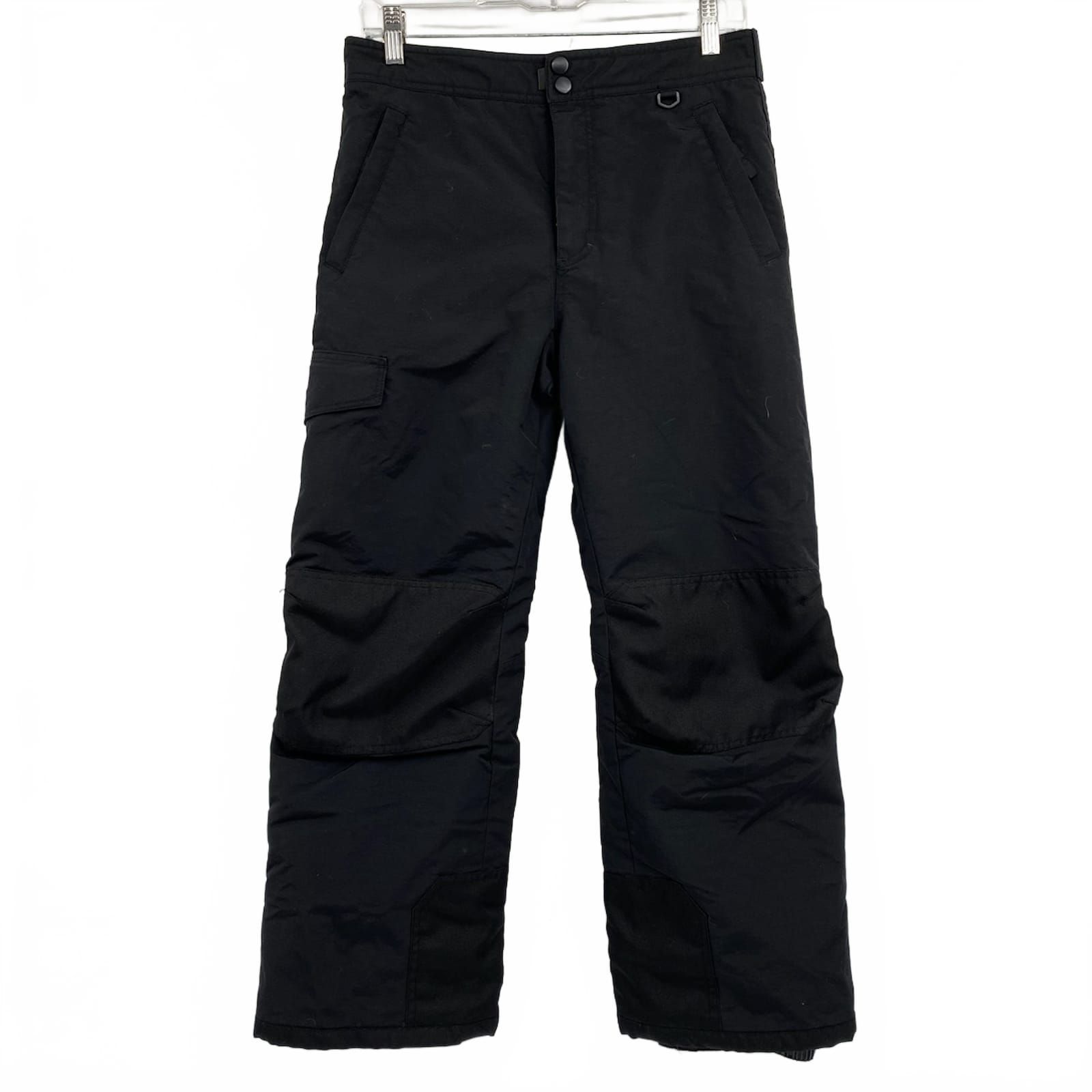 Slalom Black Snow Pants