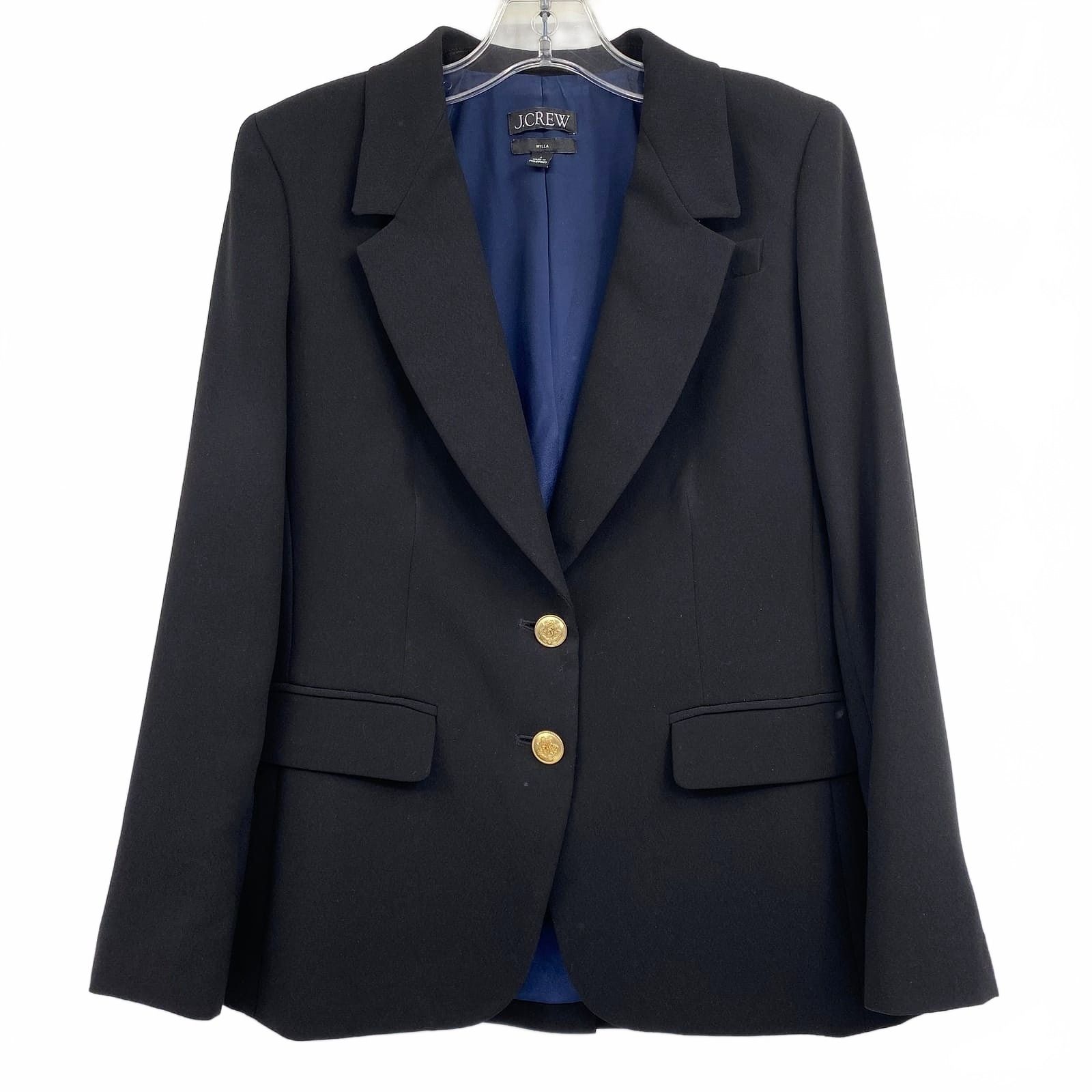 J. Crew Black Willa Blazer
