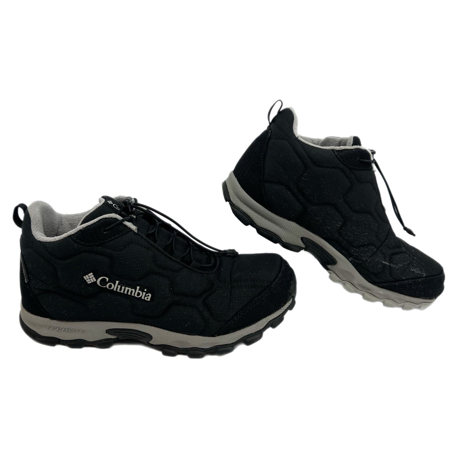 Columbia Black Campfire Mid Winter Boots