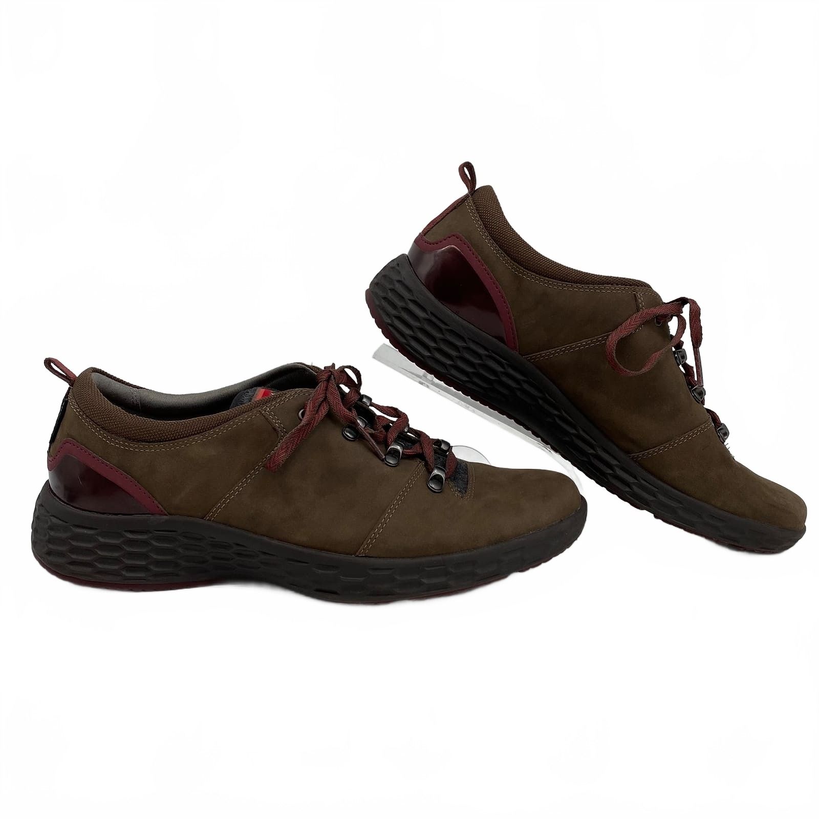 Rockport Brown Red Waterproof Sneakers