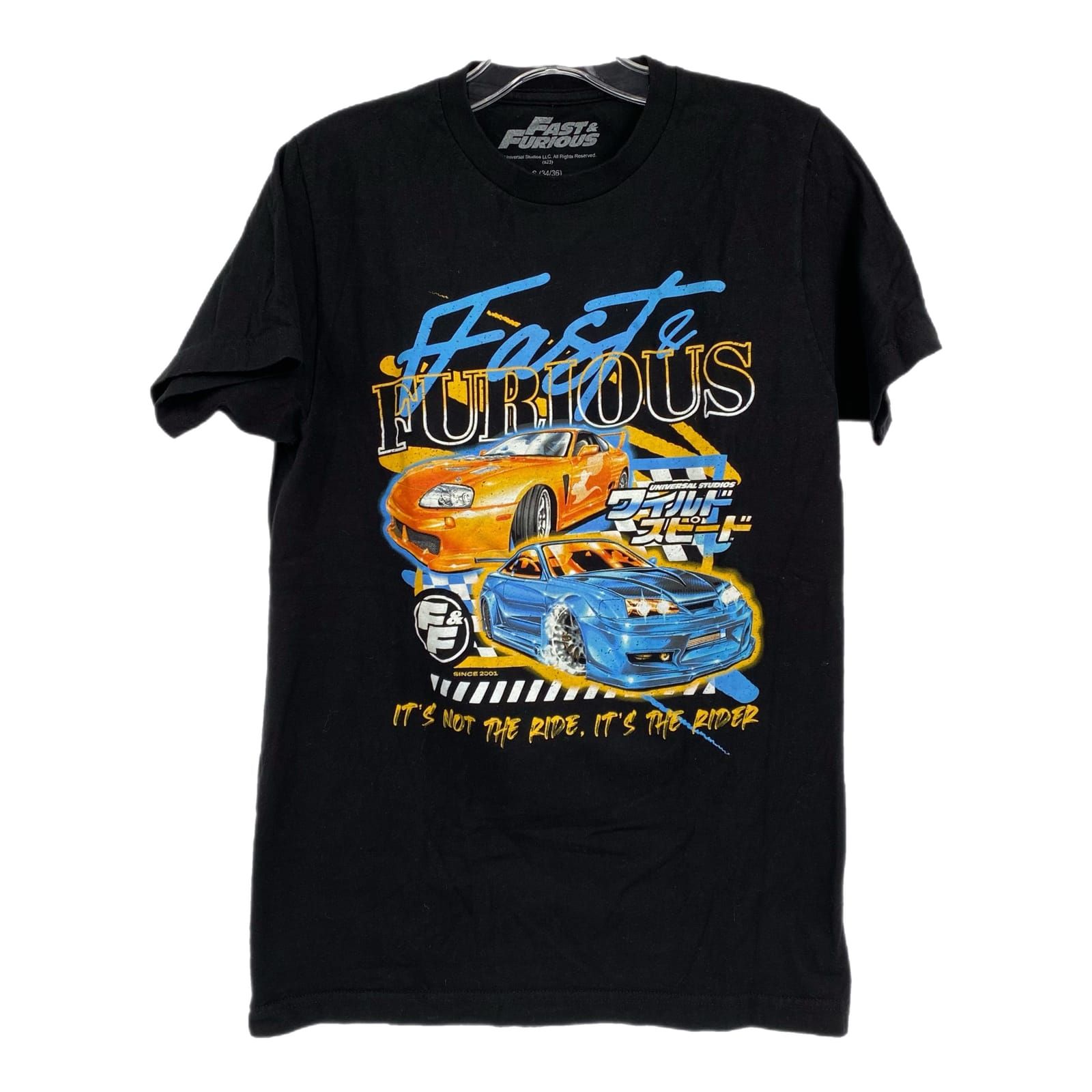 Fast & Furious Black Graphic T-Shirt