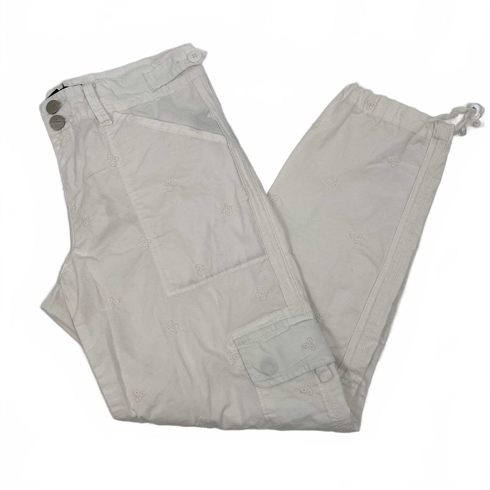 Sanctuary x Anthropologie White Cargo Pants