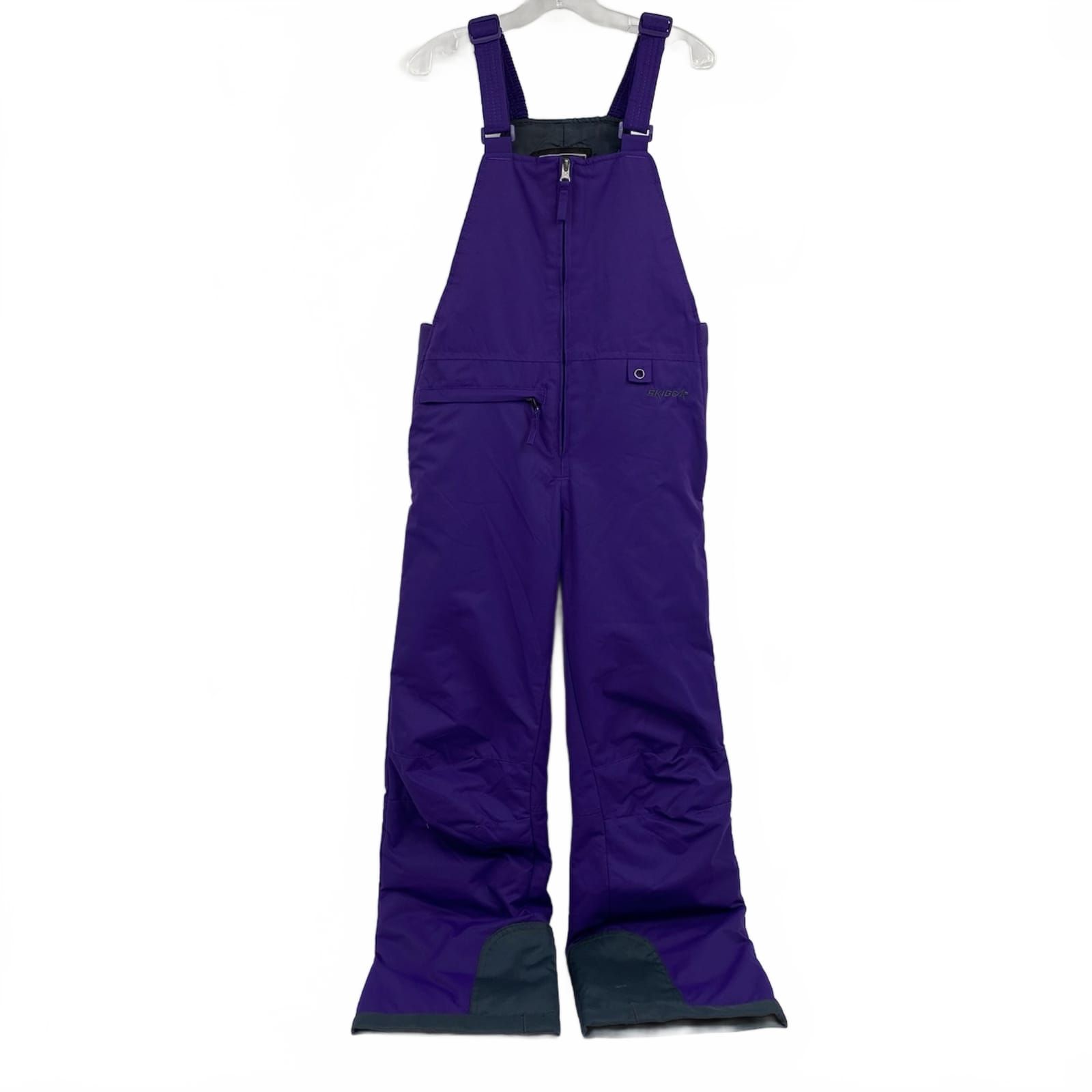 Ski Gear Purple Overall Snow Pants