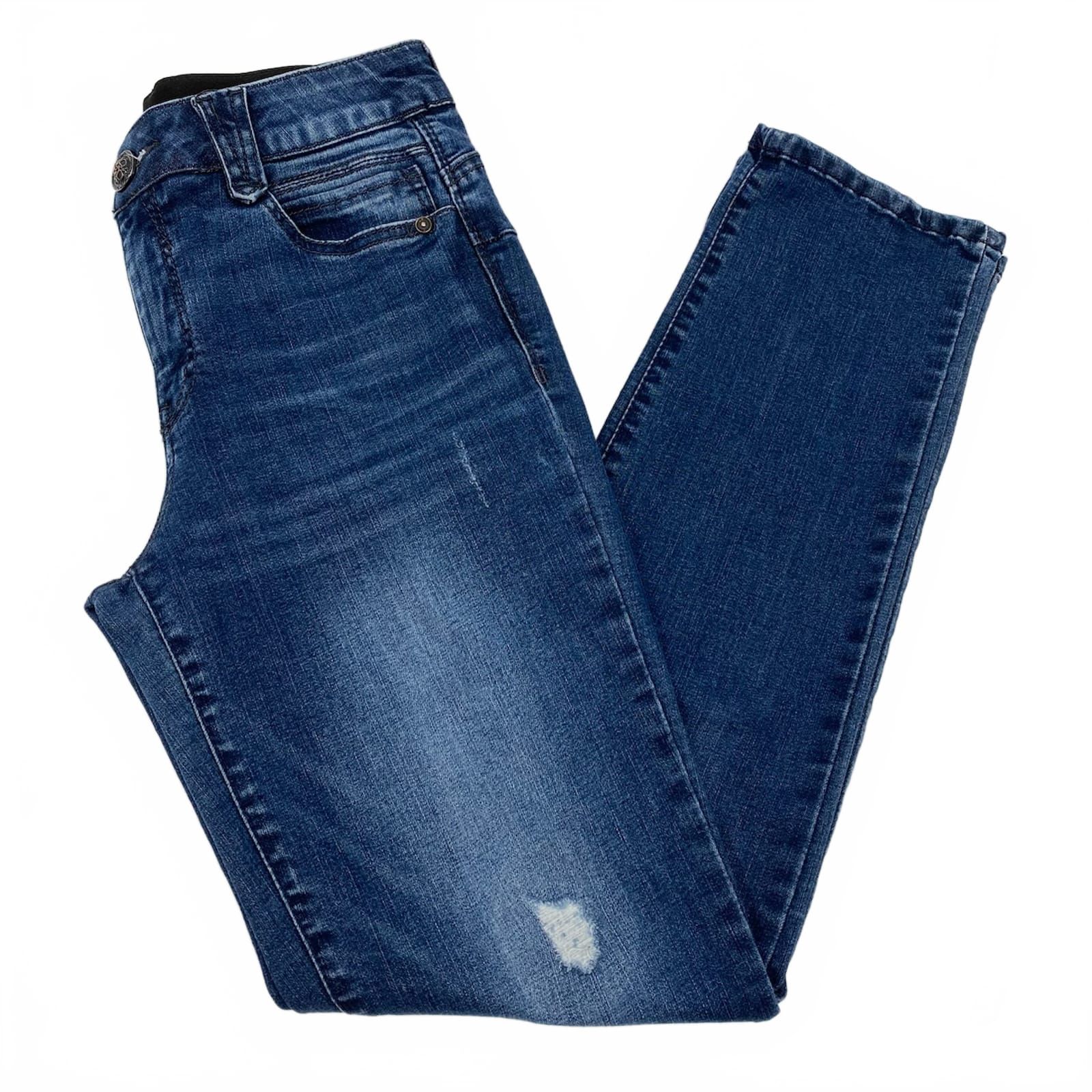 Democracy Blue Dark Wash Straight Jeans