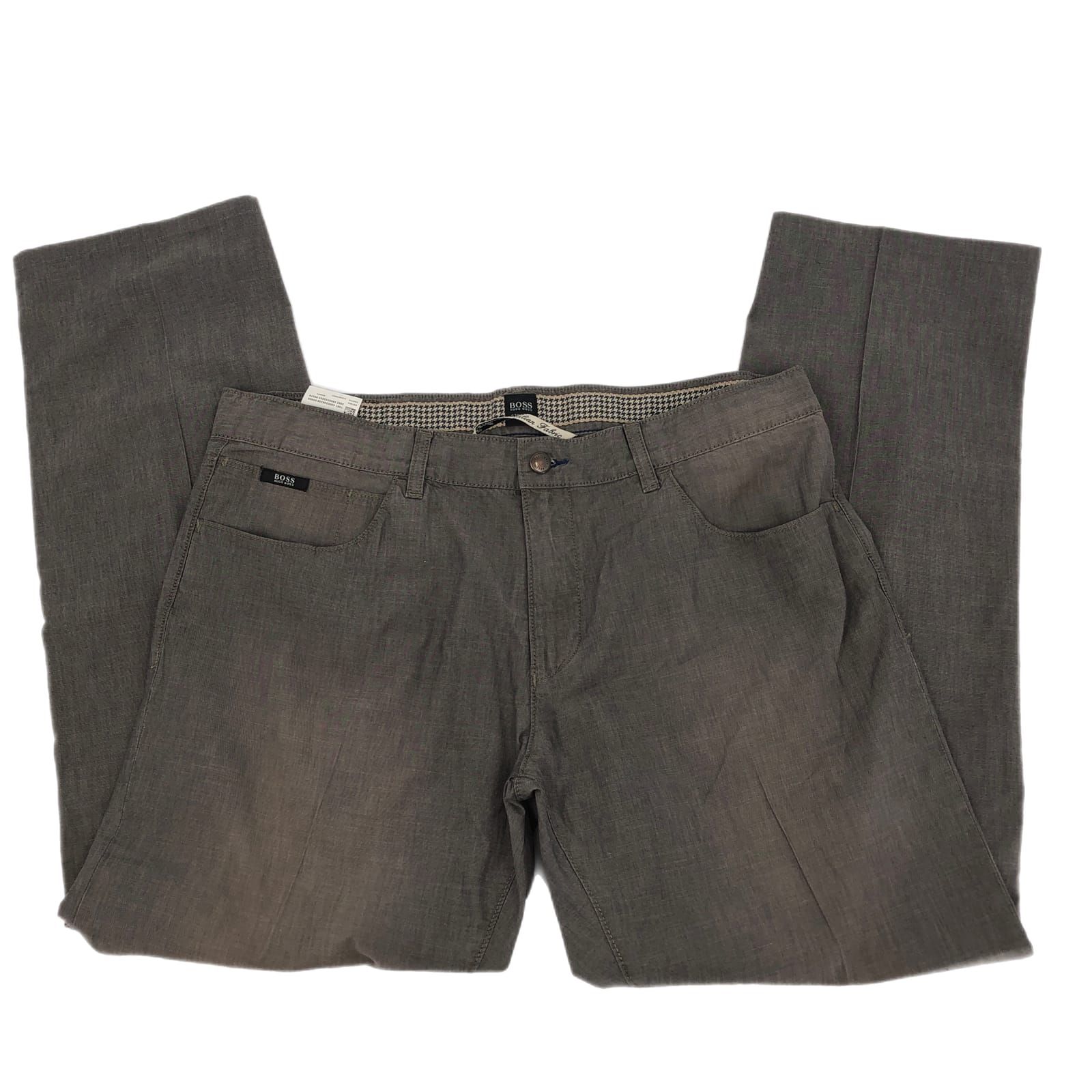Hugo Boss Gray Classic Fit Chinos