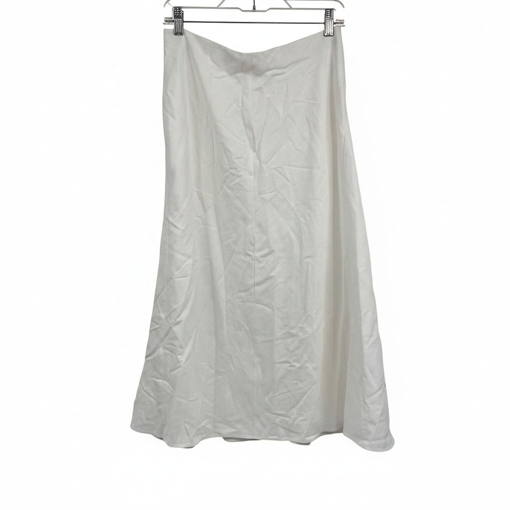 Vince White Midi Skirt A-Line