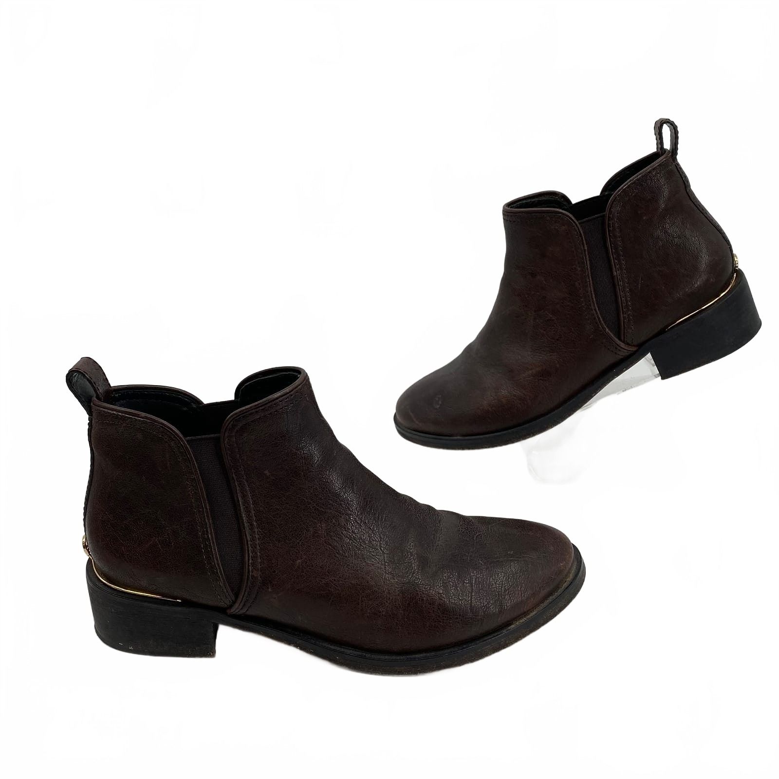 Tory Burch Brown Leather Bootie