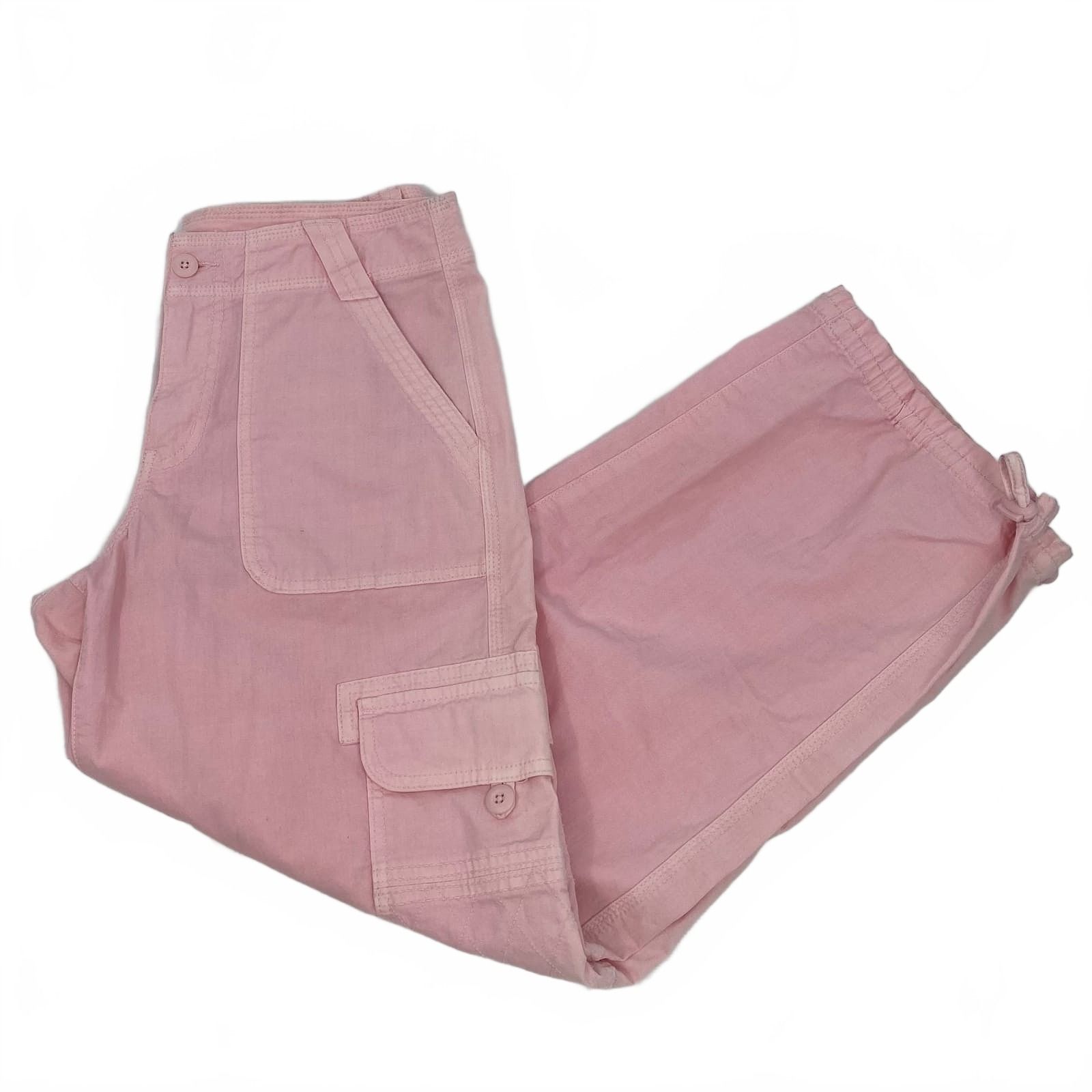 American Eagle Outfitters Pink Straight Leg Pants Cargo