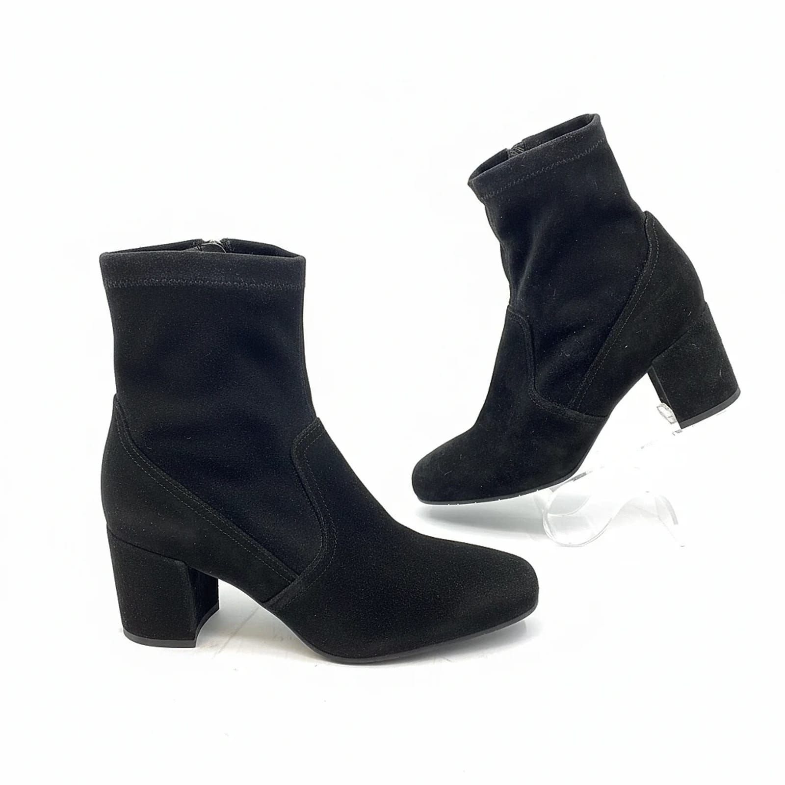 Aquatalia Black Suede Bootie