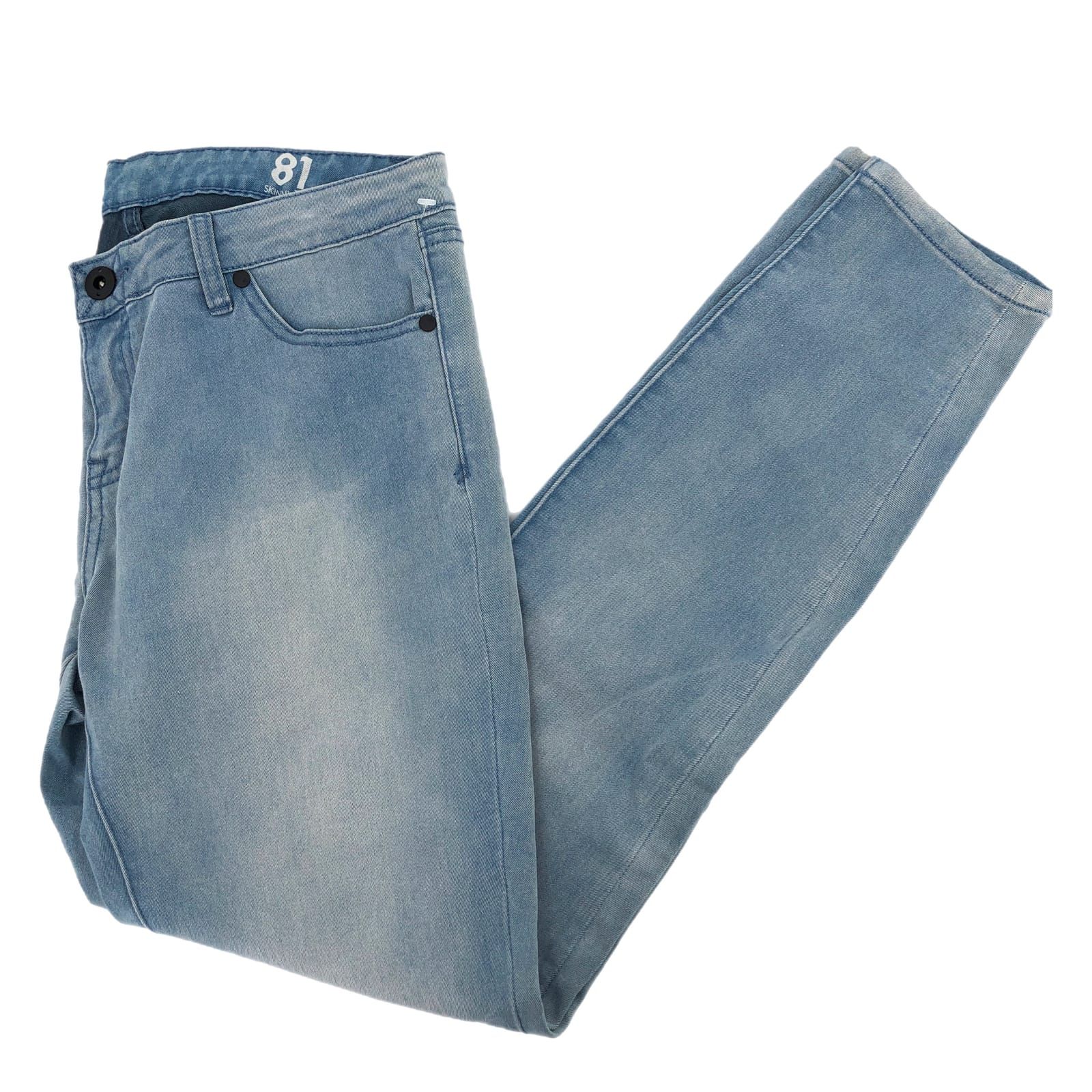 Hurley Blue Straight Leg Jeans