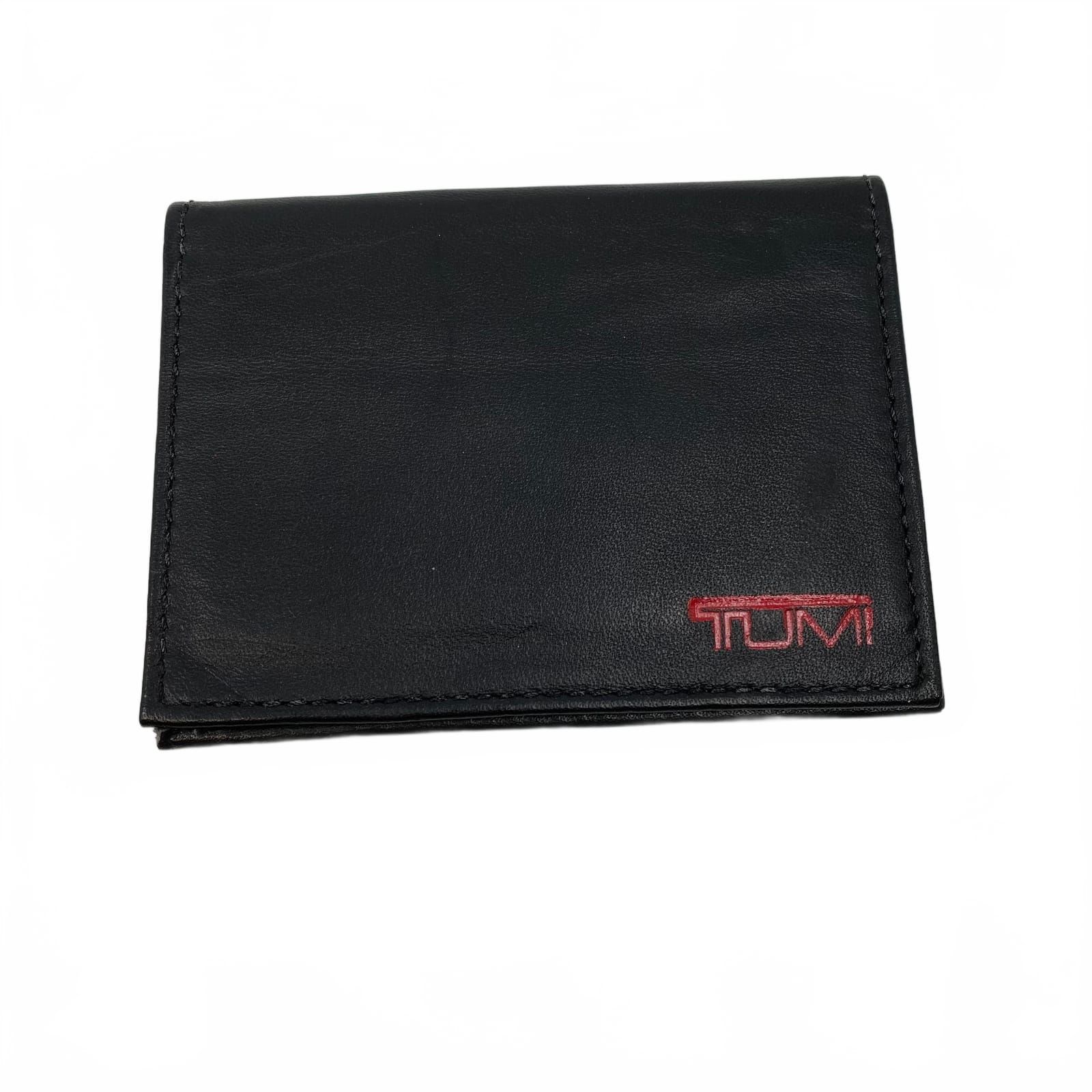Tumi Black Leather Wallet