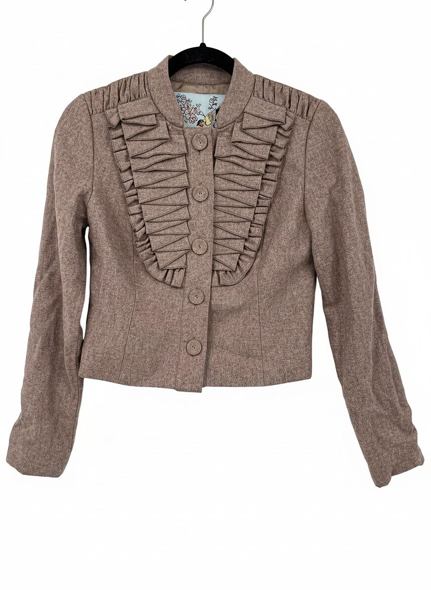 Tabitha Brown Wool Blend Blazer