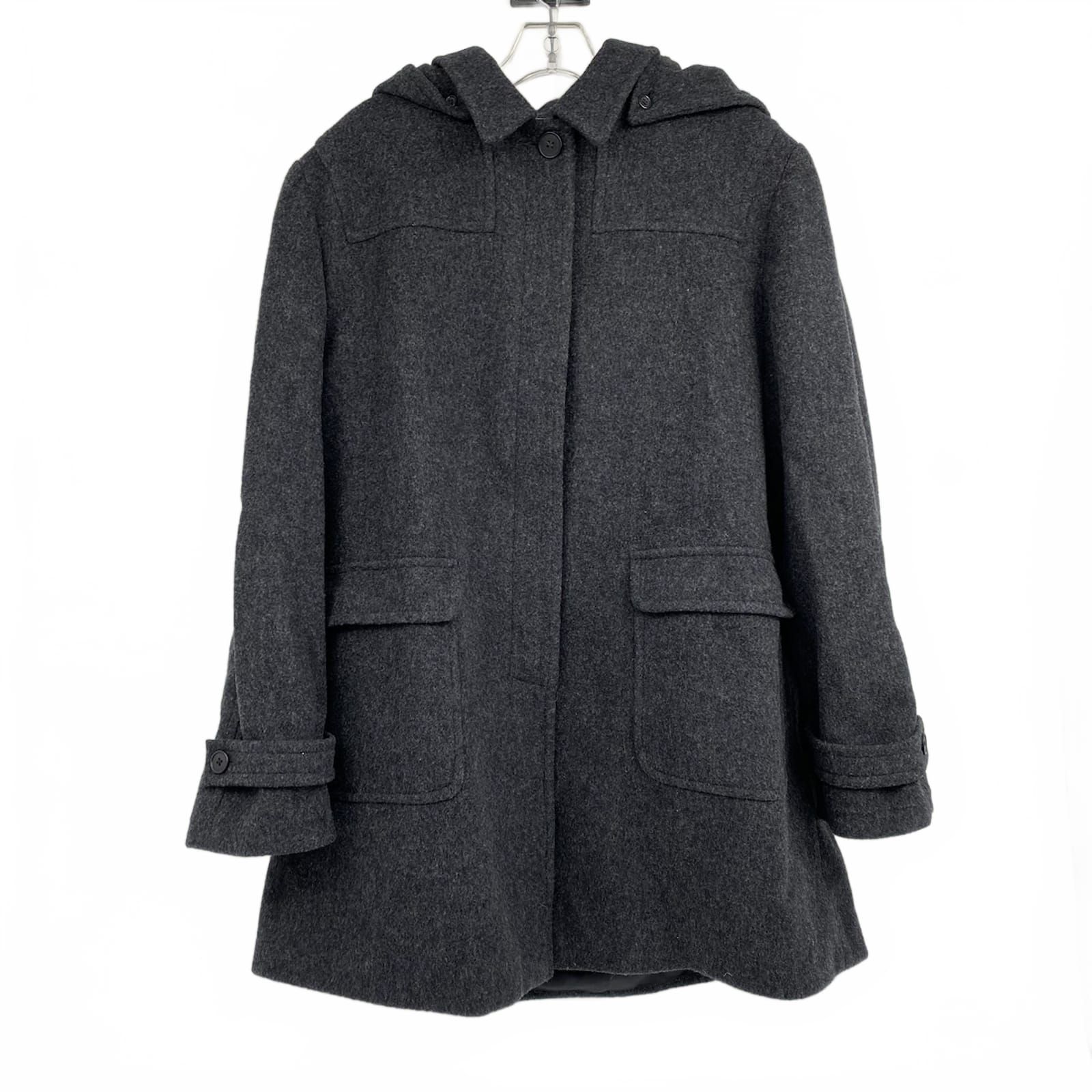 Talbots Gray Wool Coat