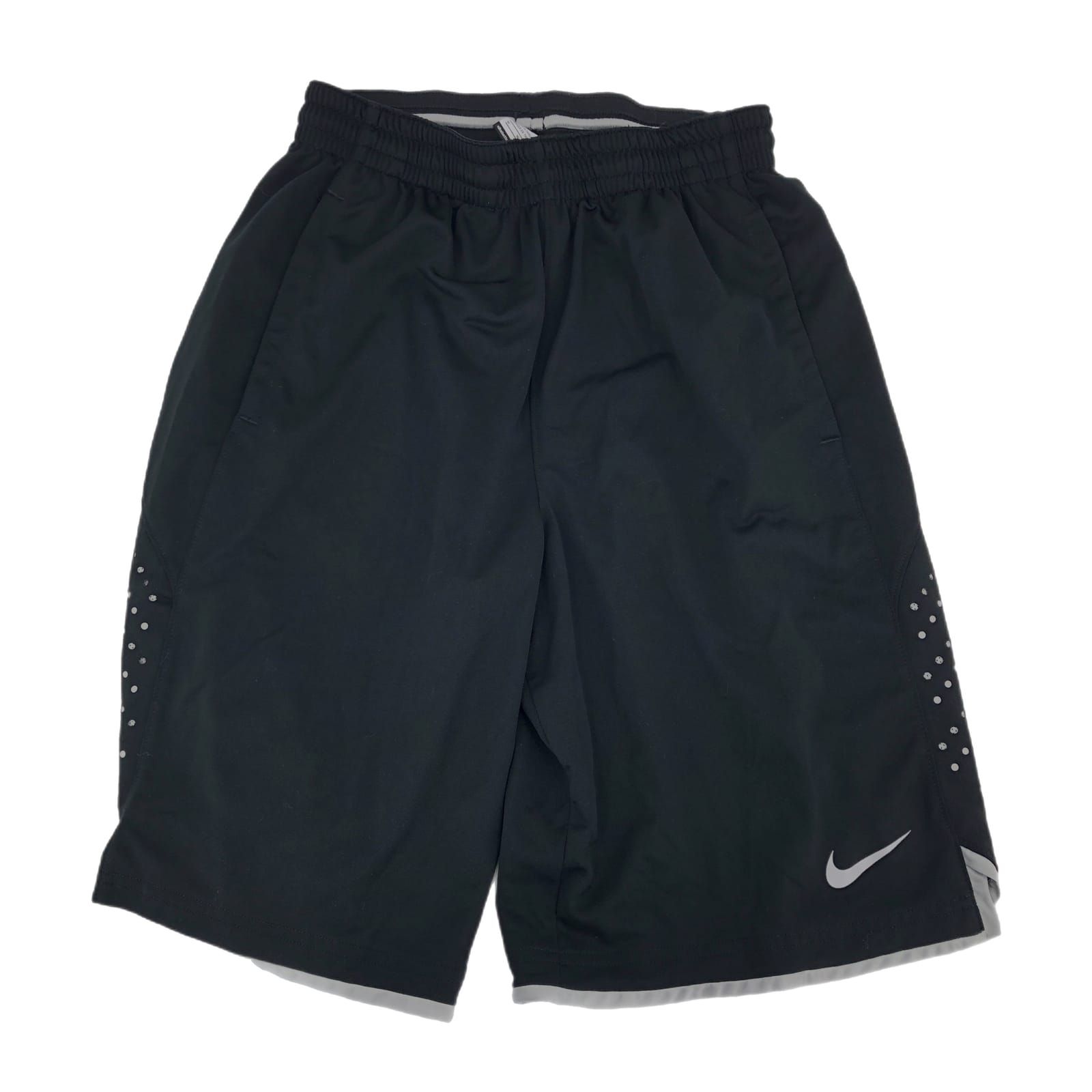 Nike Black Athletic Shorts 12in inseam High rise
