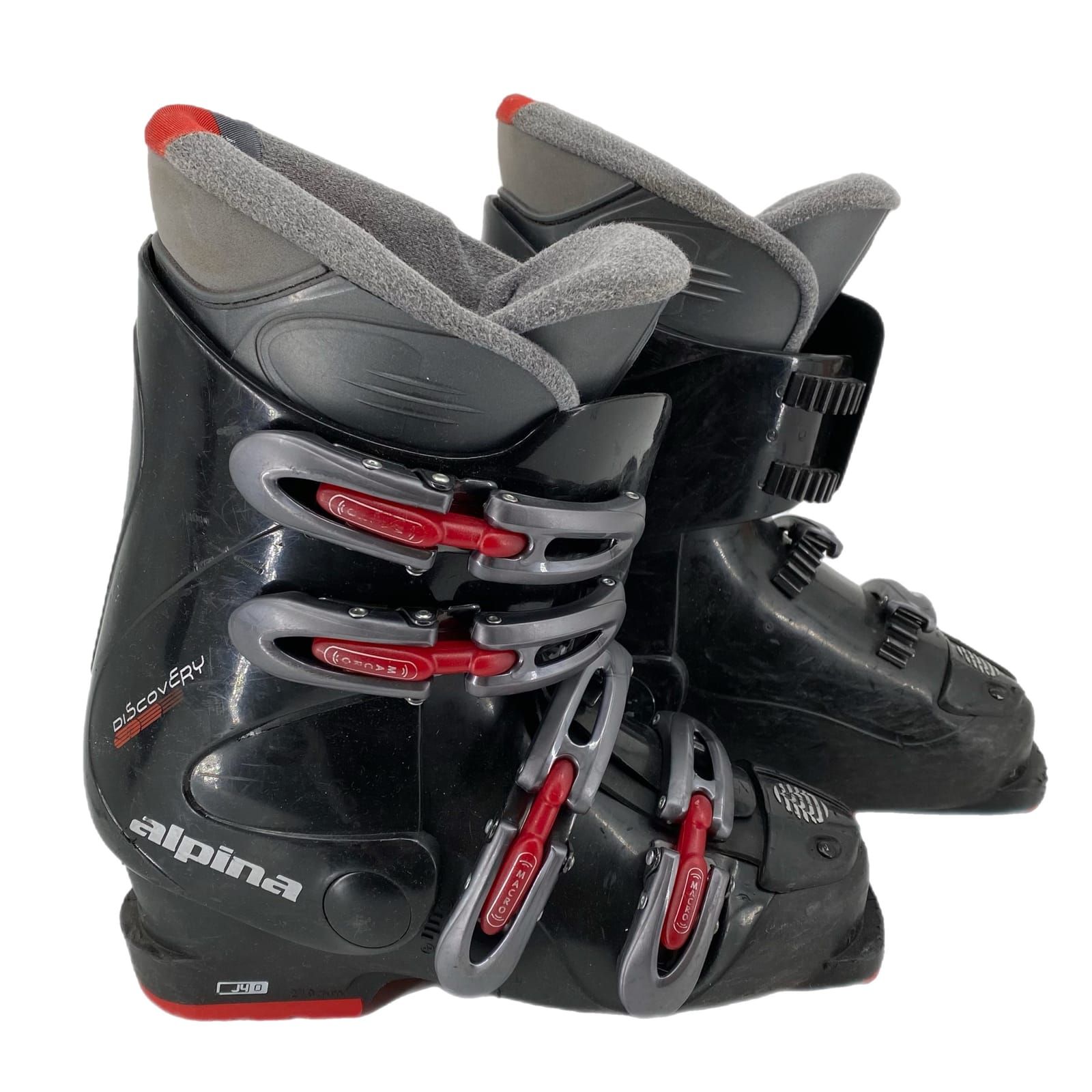 Discovery Black Snap Athletic Shoes